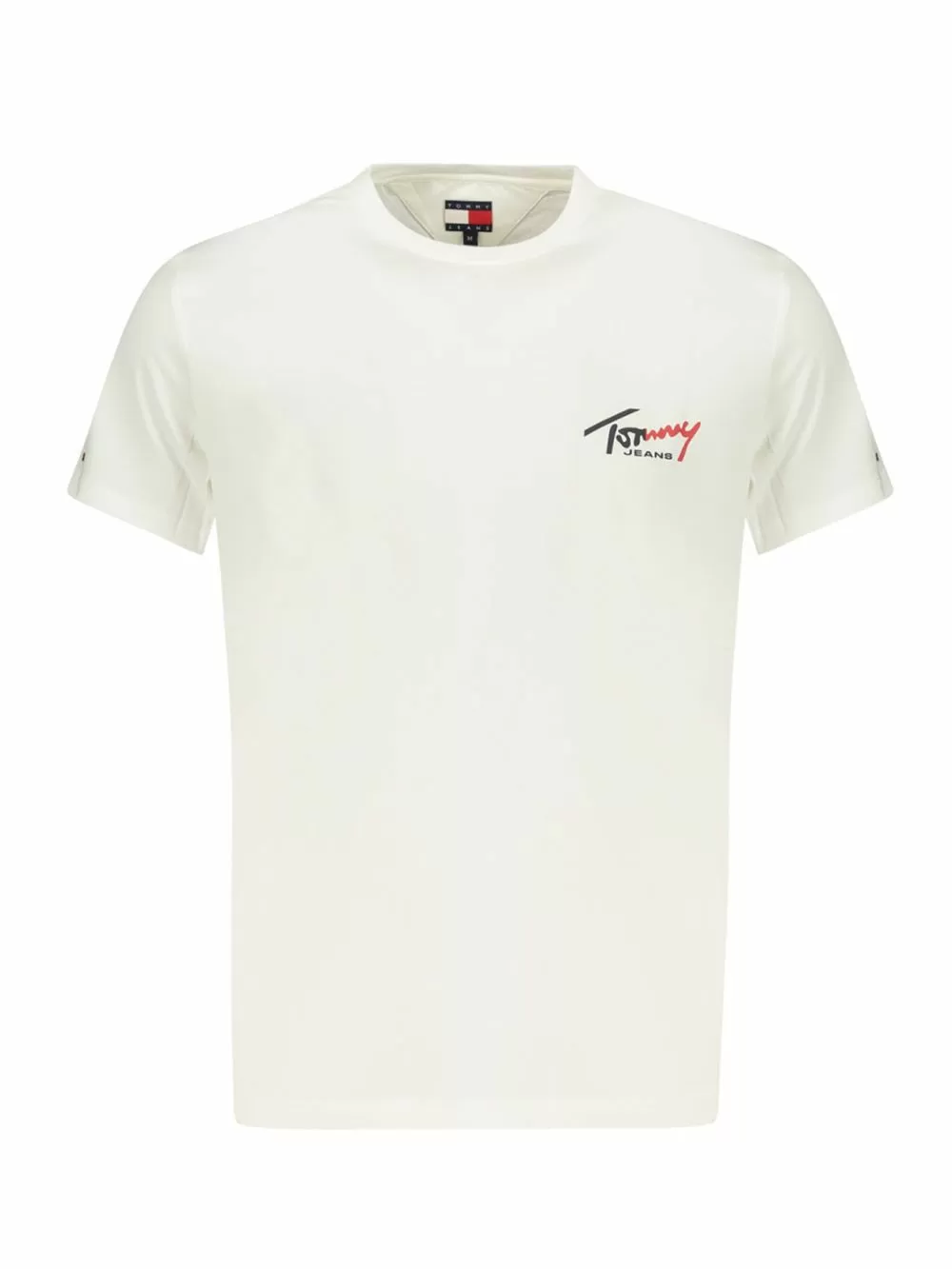 TOMMY HILFIGER Ανδρικό T-Shirt Slim Fit - 100% Βιώσιμο Βαμβάκι- Διακριτικό Logo