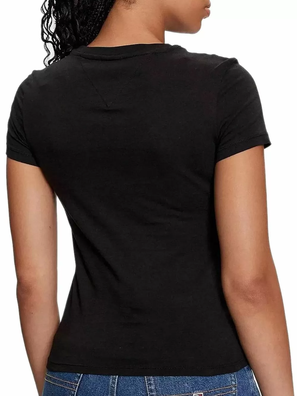 TOMMY HILFIGER Γυναικείο T-Shirt Linear Slim Fit - 100% Βαμβακερό