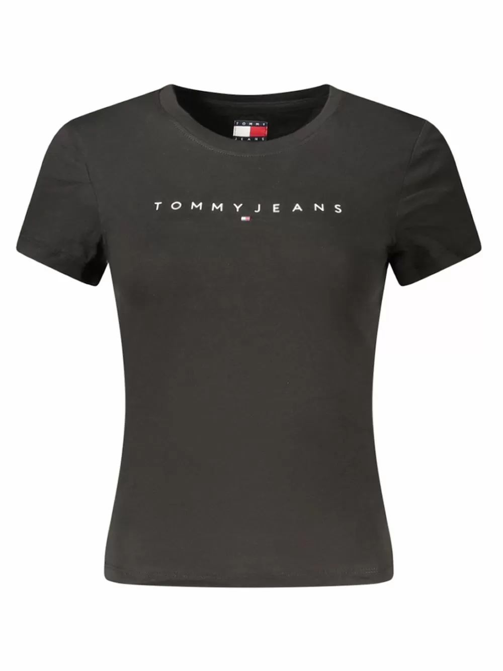 TOMMY HILFIGER Γυναικείο T-Shirt Linear Slim Fit - 100% Βαμβακερό