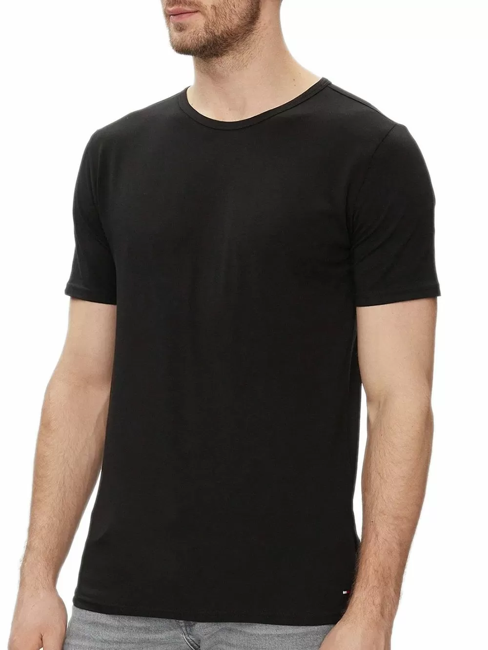 TOMMY HILFIGER Ανδρικά T-Shirt - Οργανικό Βαμβάκι - Πακέτο με 3