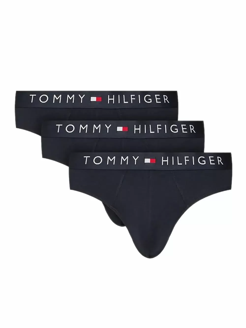 TOMMY HILFIGER Slip - Ελαστικό Eco Βαμβάκι - Πακέτο με 3