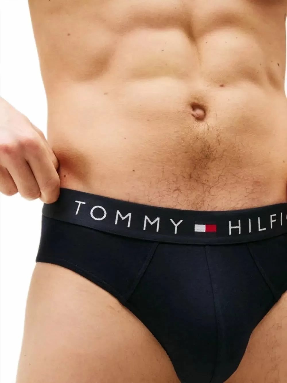 TOMMY HILFIGER Slip - Ελαστικό Eco Βαμβάκι - Πακέτο με 3
