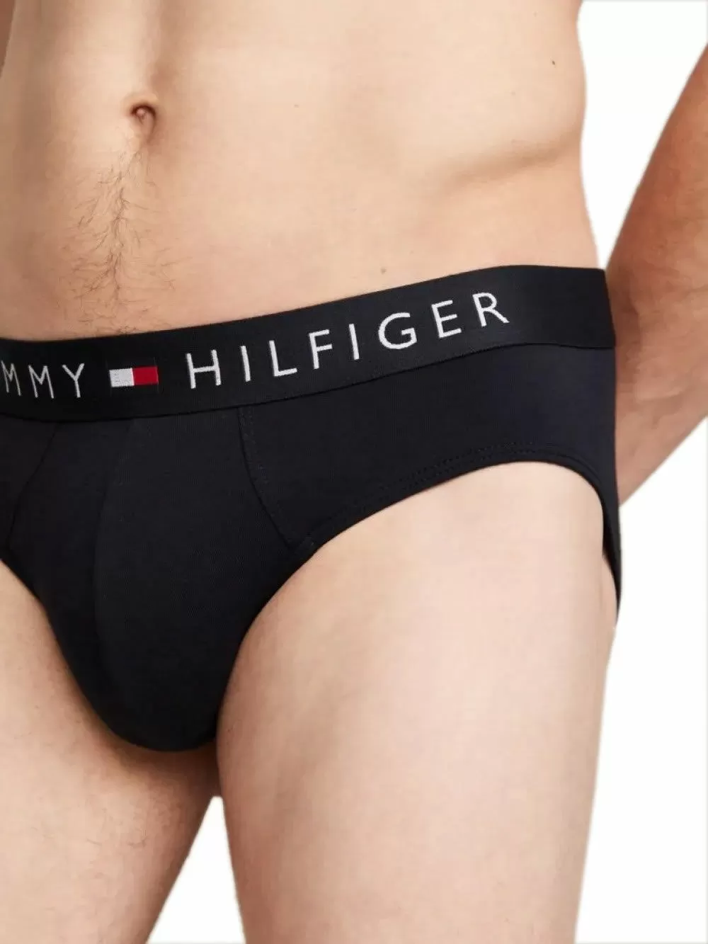 TOMMY HILFIGER Slip - Ελαστικό Eco Βαμβάκι - Πακέτο με 3
