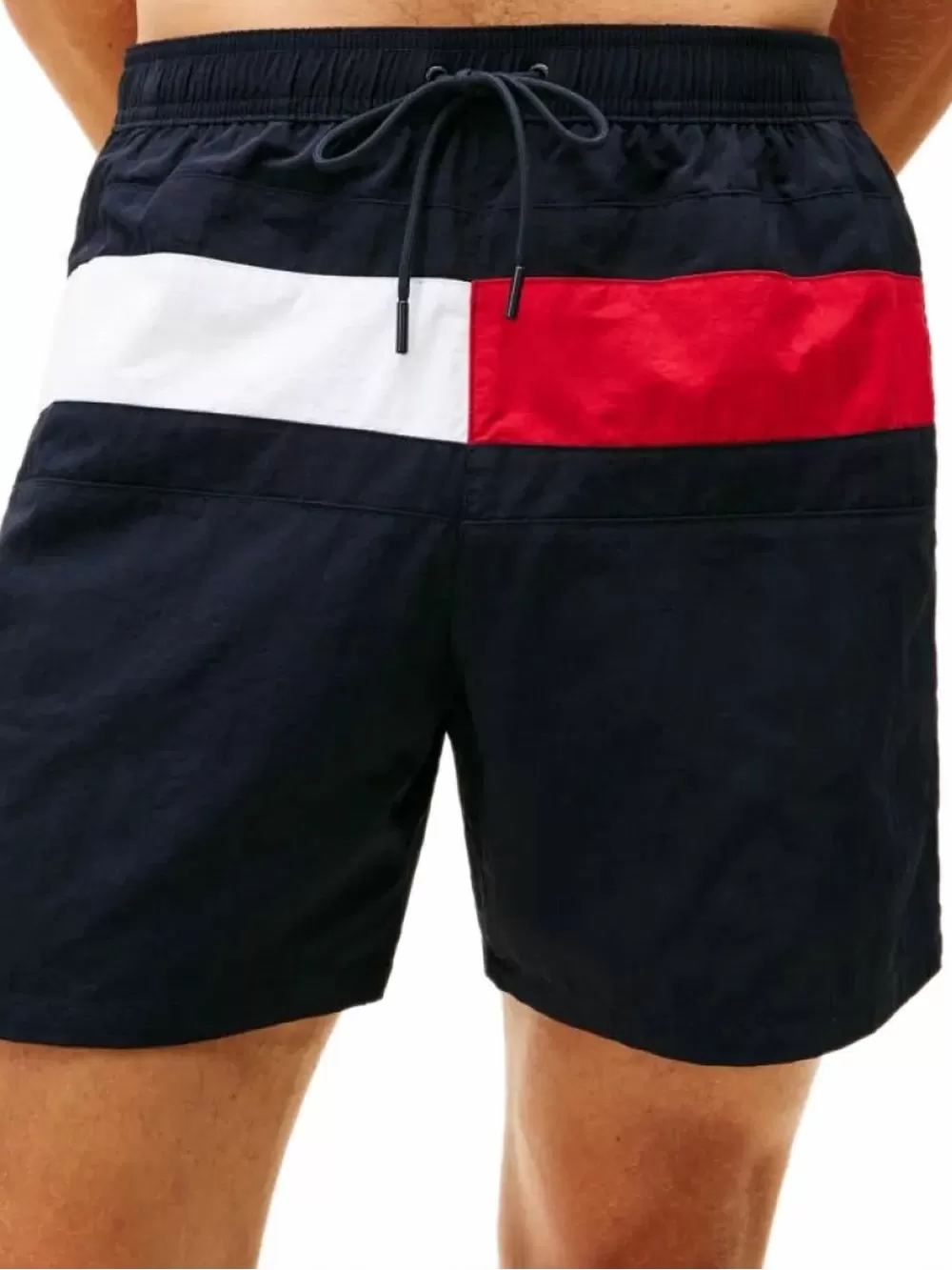 TOMMY HILFIGER Ανδρικό Μαγιό Μεσαίου Μήκους - Τσέπες - Flag Logo