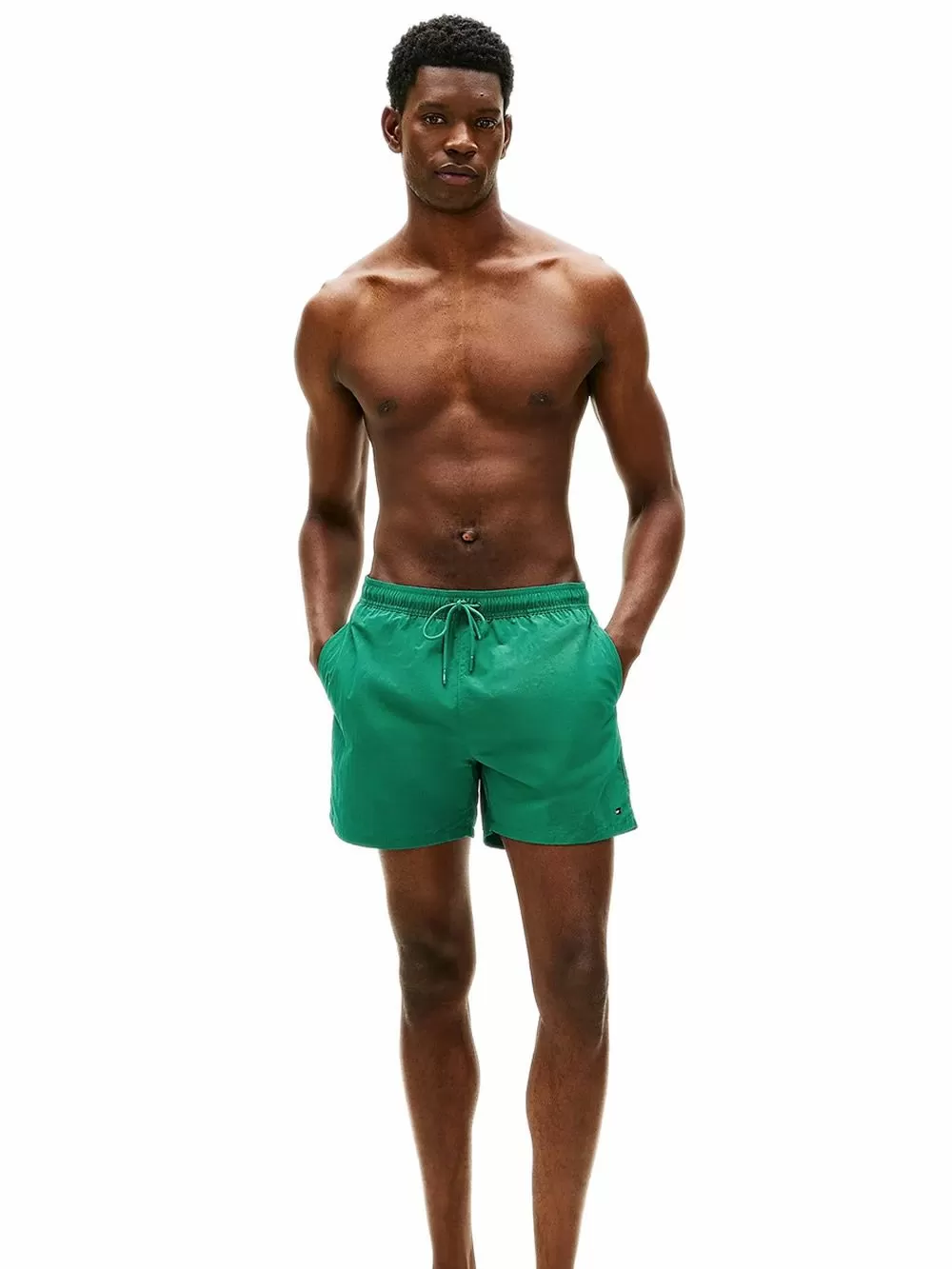 TOMMY HILFIGER Ανδρικό Μαγιό Μεσαίου Μήκους - Τσέπες - Logo