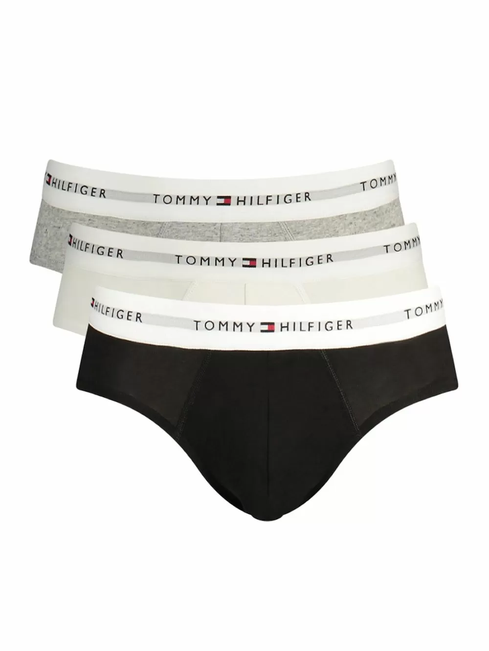 TOMMY HILFIGER Slip - Ελαστικό Βαμβάκι - Πακέτο με 3