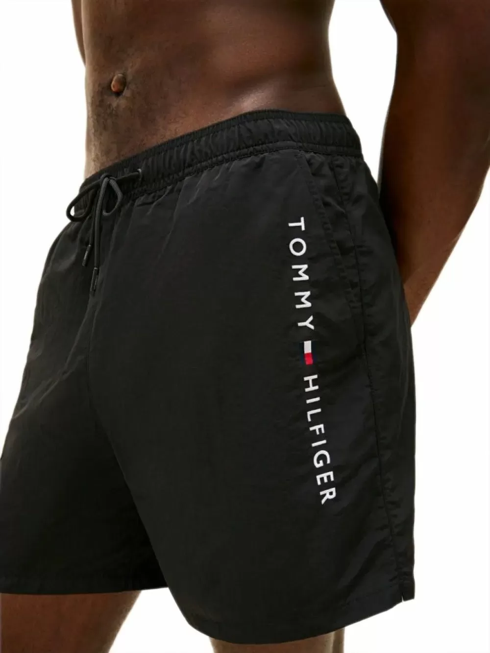 TOMMY HILFIGER Ανδρικό Μαγιό Μεσαίου Μήκους - Τσέπες - Logo