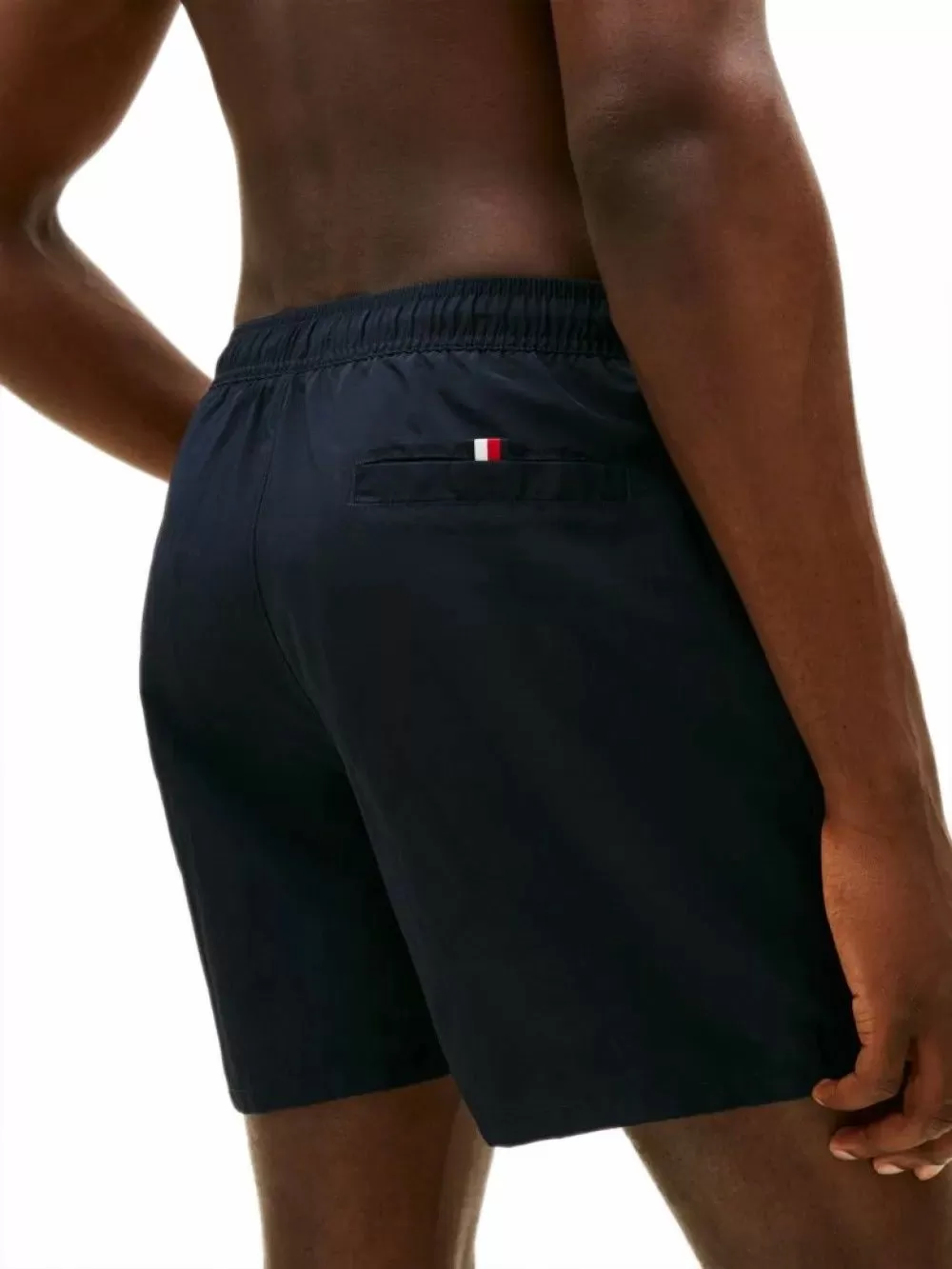 TOMMY HILFIGER Ανδρικό Μαγιό Μεσαίου Μήκους Desert Sky - Τσέπες - Logo