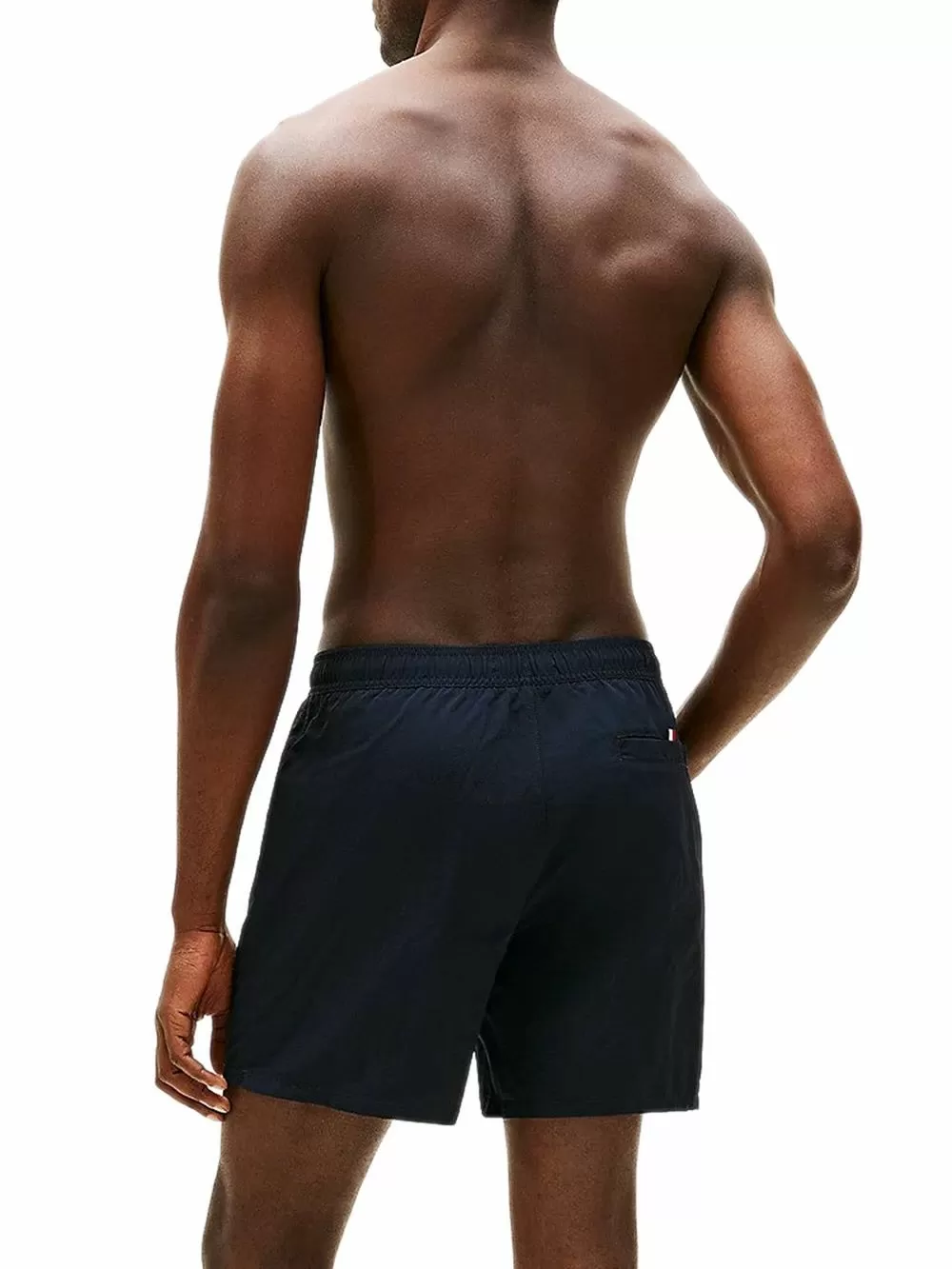 TOMMY HILFIGER Ανδρικό Μαγιό Μεσαίου Μήκους Desert Sky - Τσέπες - Logo