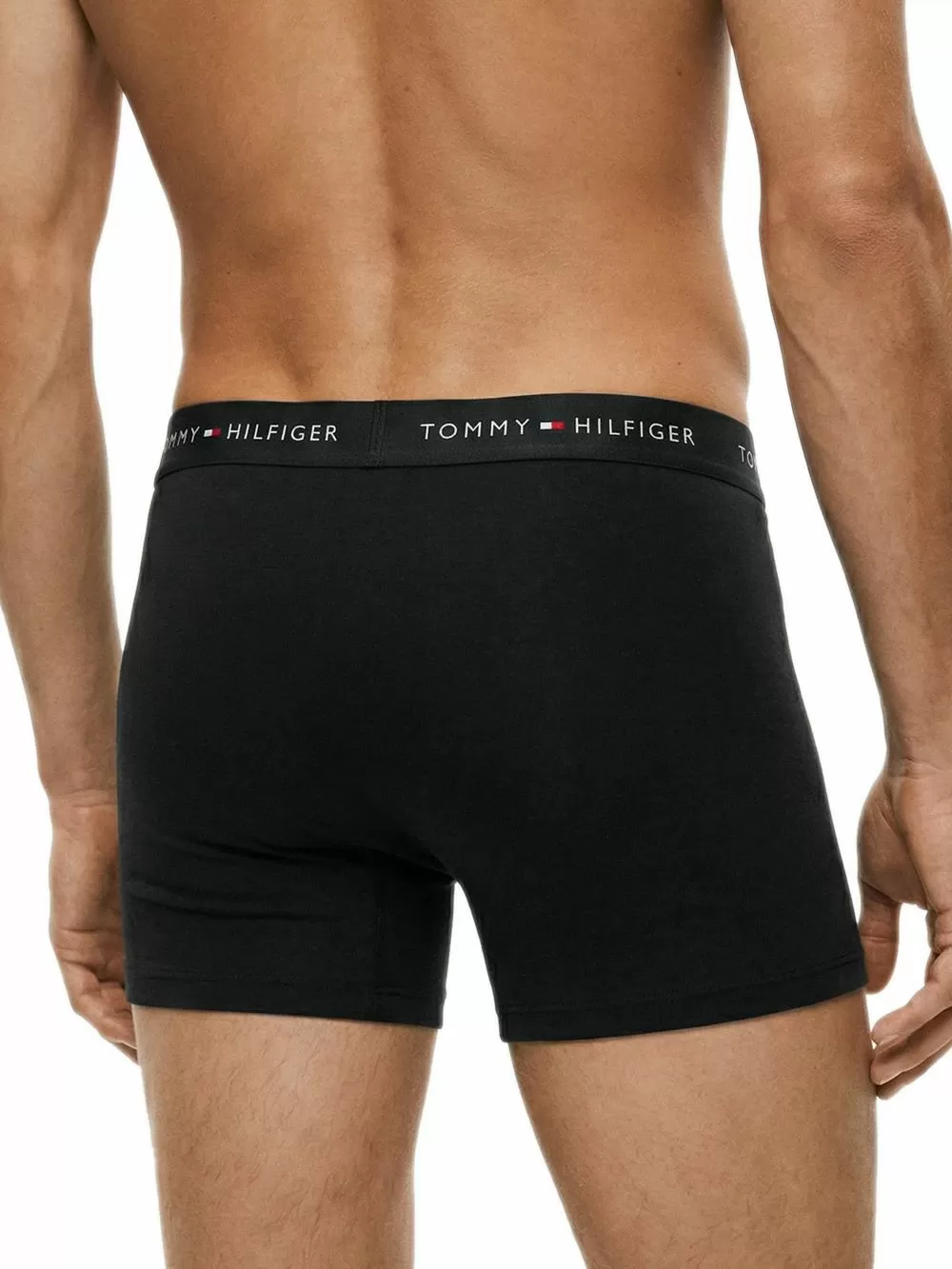 TOMMY HILFIGER Boxer Μακρύ - Ελαστικό Βαμβάκι - Πακέτο με 5