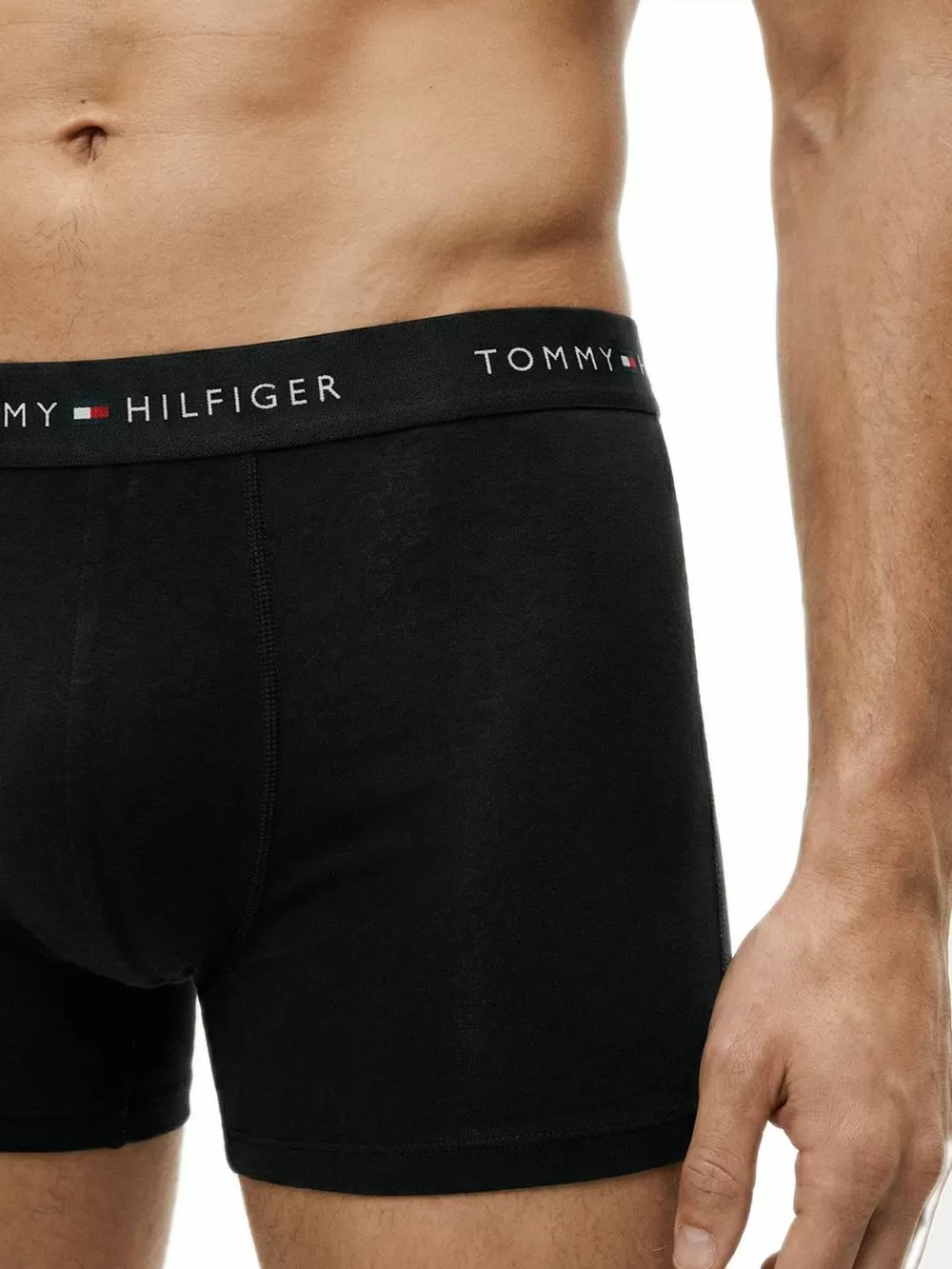 TOMMY HILFIGER Boxer Μακρύ - Ελαστικό Βαμβάκι - Πακέτο με 5