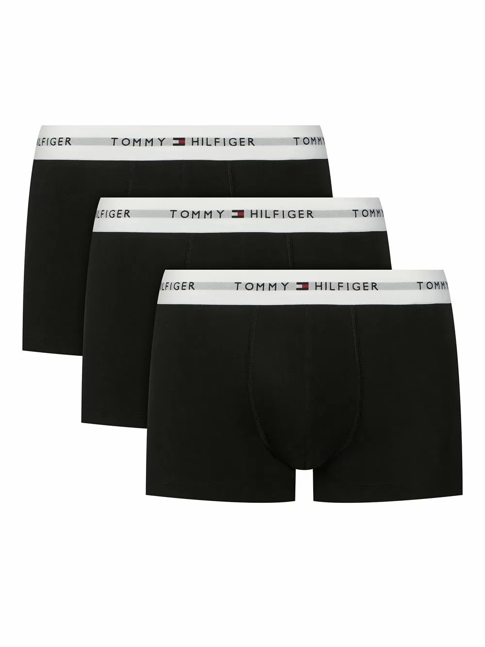 TOMMY HILFIGER Signature Repeat Logo Boxer - Ελαστικό Βαμβάκι - Πακέτο με 3