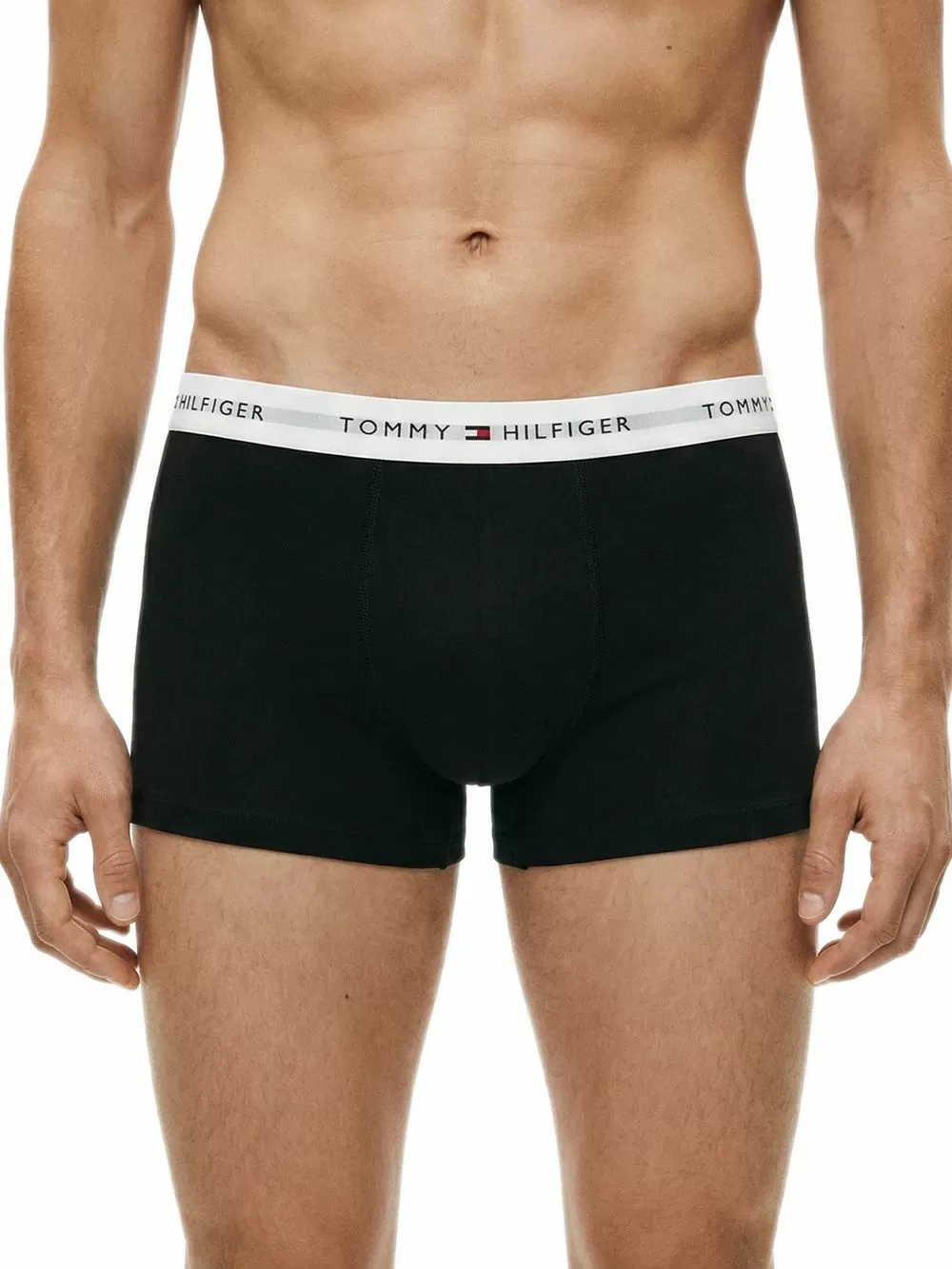 TOMMY HILFIGER Signature Repeat Logo Boxer - Ελαστικό Βαμβάκι - Πακέτο με 3