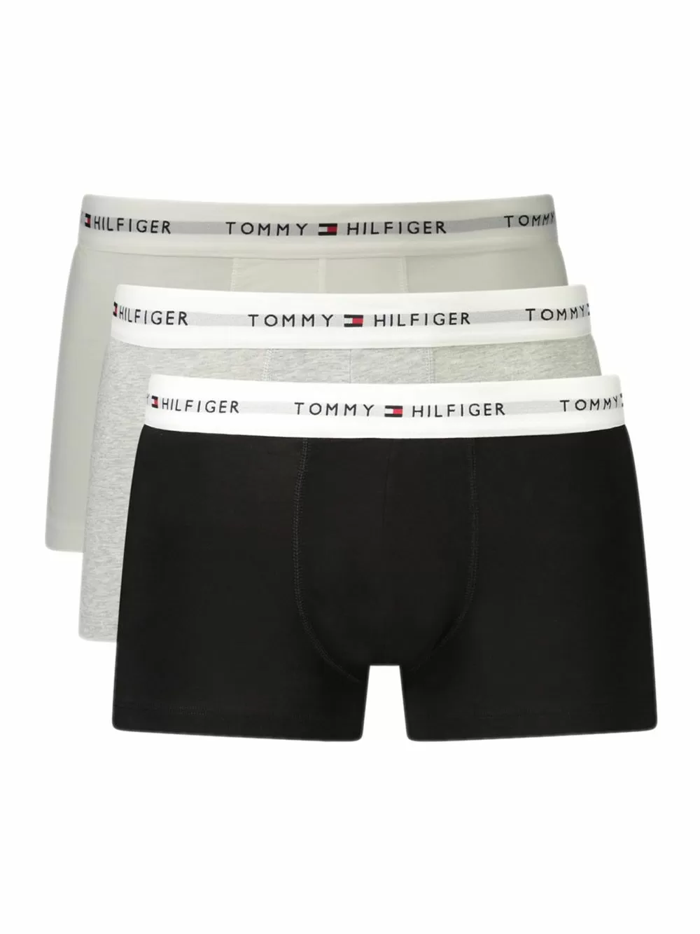 TOMMY HILFIGER Signature Repeat Logo Boxer - Ελαστικό Βαμβάκι - Πακέτο με 3