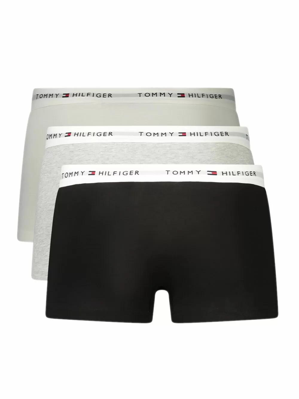 TOMMY HILFIGER Signature Repeat Logo Boxer - Ελαστικό Βαμβάκι - Πακέτο με 3