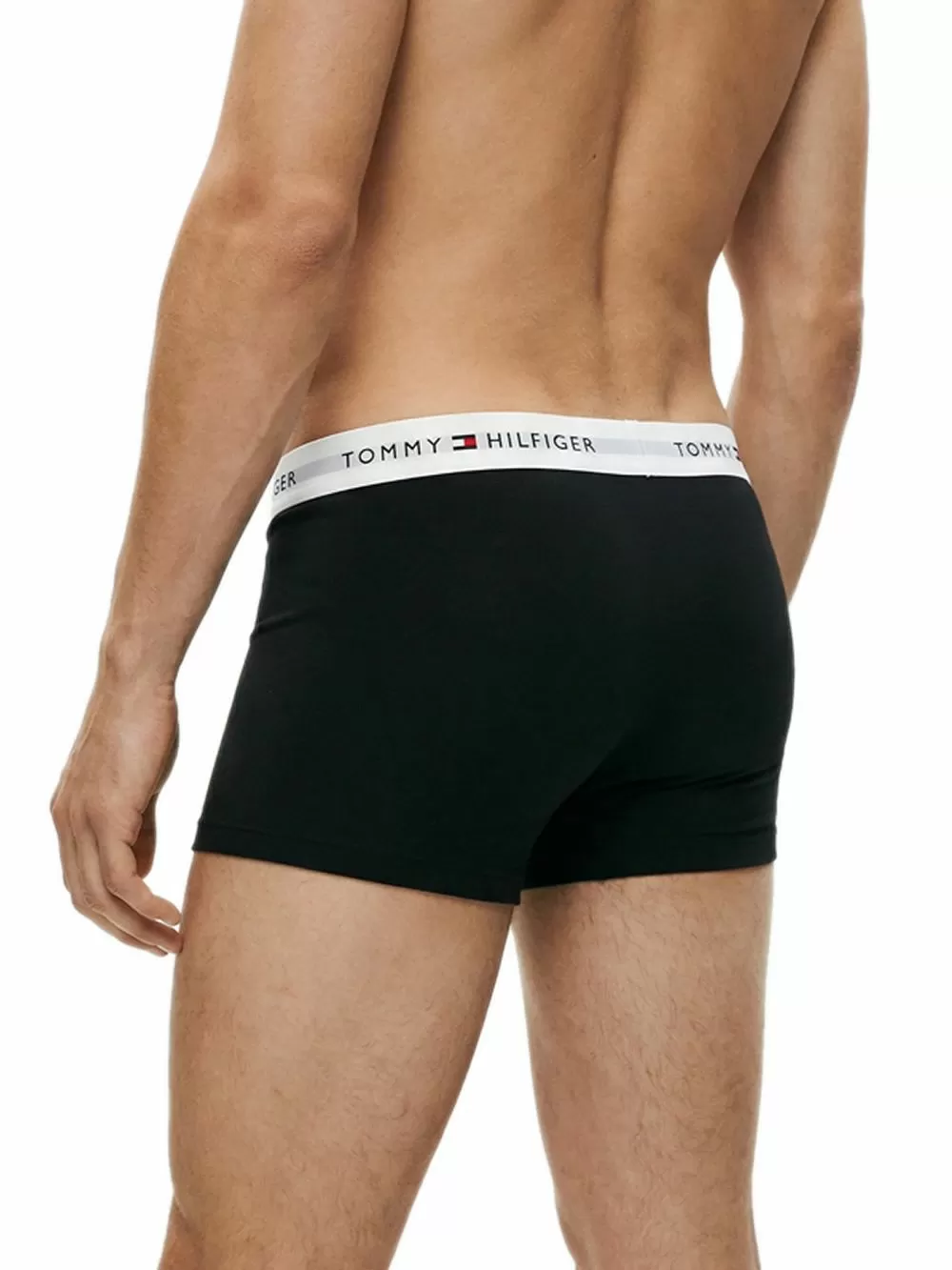 TOMMY HILFIGER Signature Repeat Logo Boxer - Ελαστικό Βαμβάκι - Πακέτο με 3
