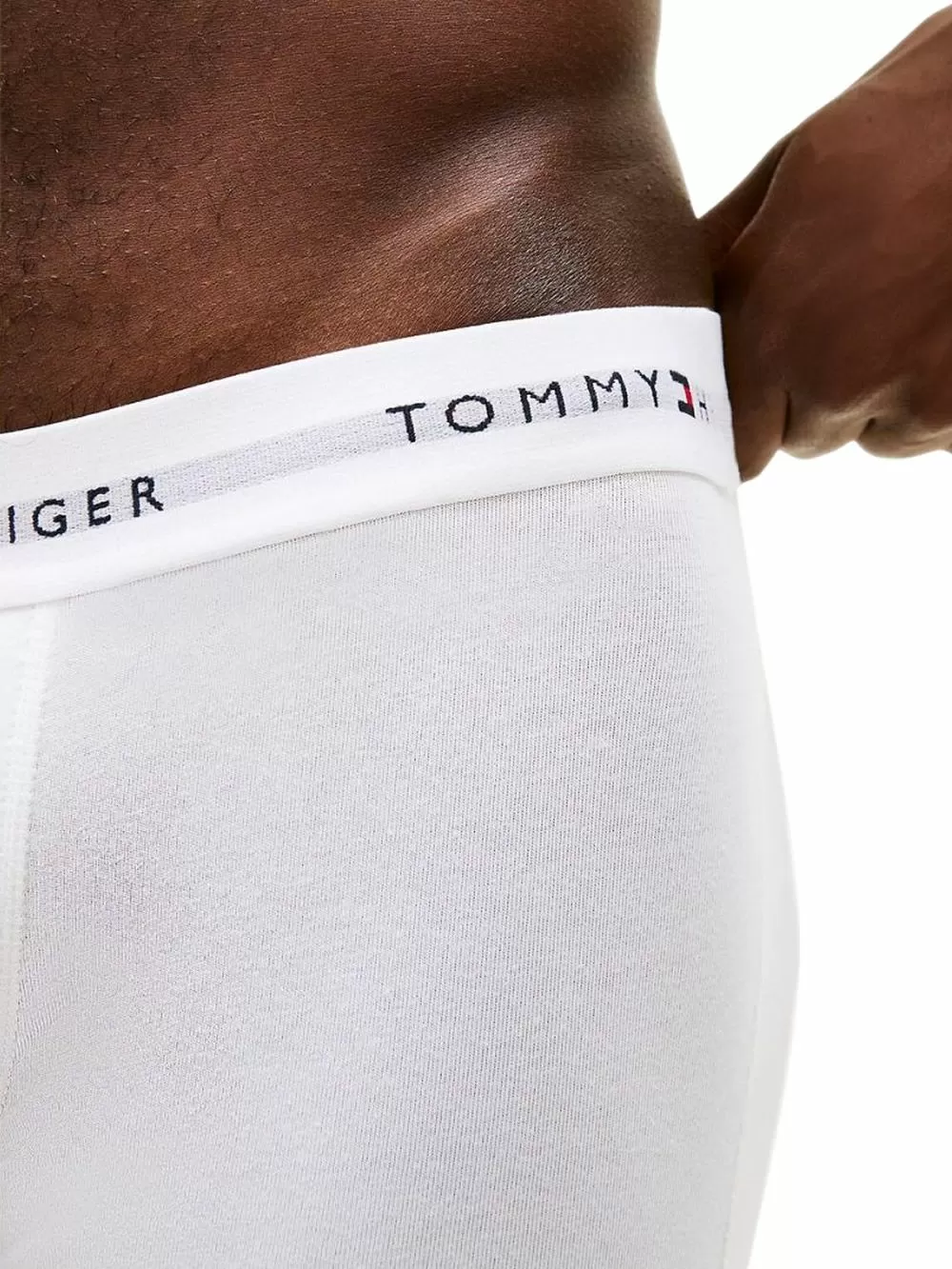 TOMMY HILFIGER Signature Repeat Logo Boxer - Ελαστικό Βαμβάκι - Πακέτο με 3