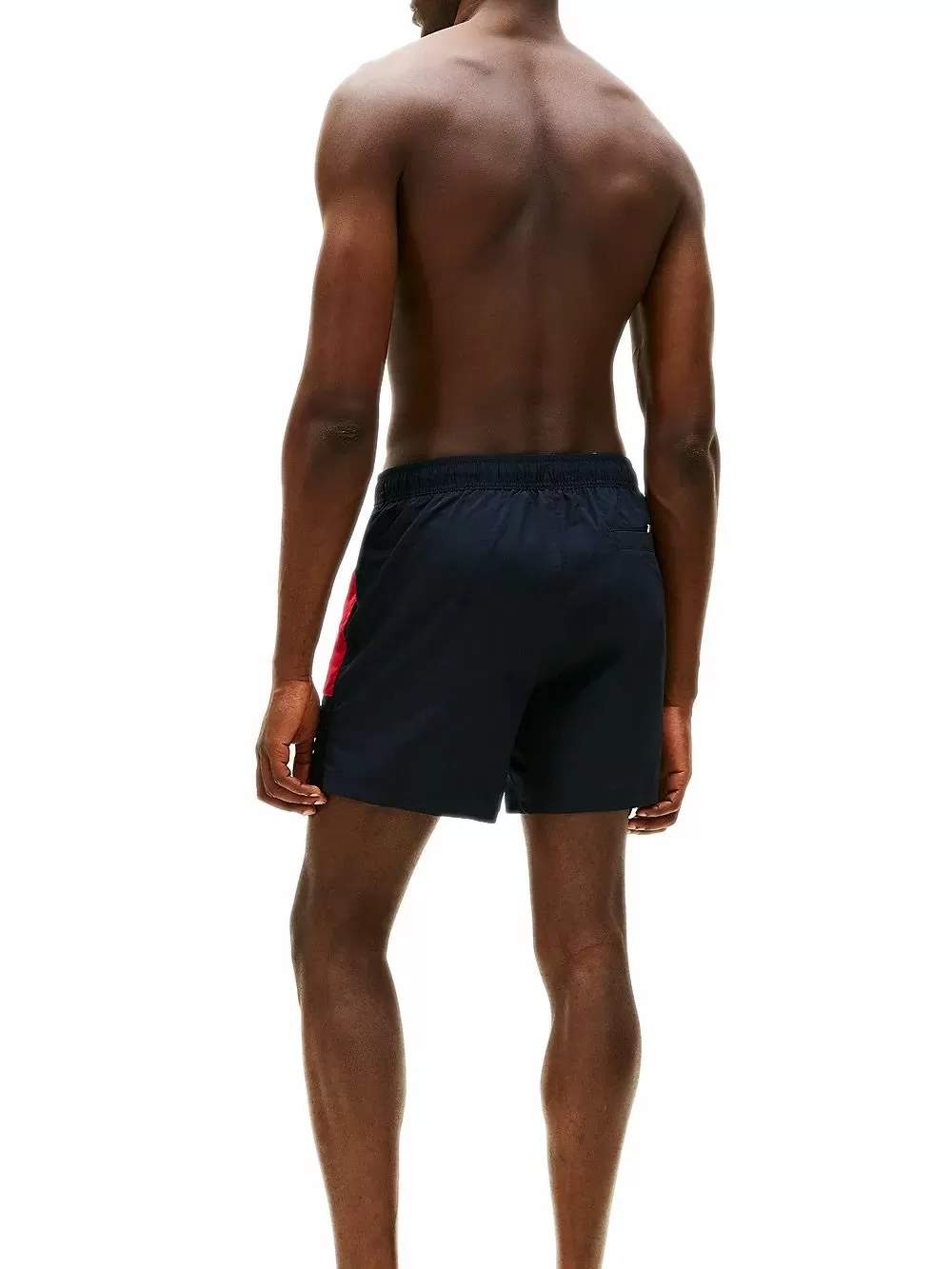 TOMMY JEANS Ανδρικό Μαγιό Drawstring Solid - Τσέπες - Logo