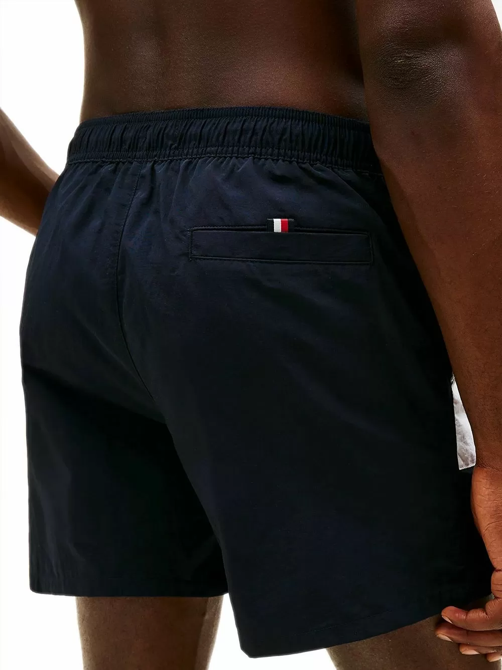 TOMMY JEANS Ανδρικό Μαγιό Drawstring Solid - Τσέπες - Logo