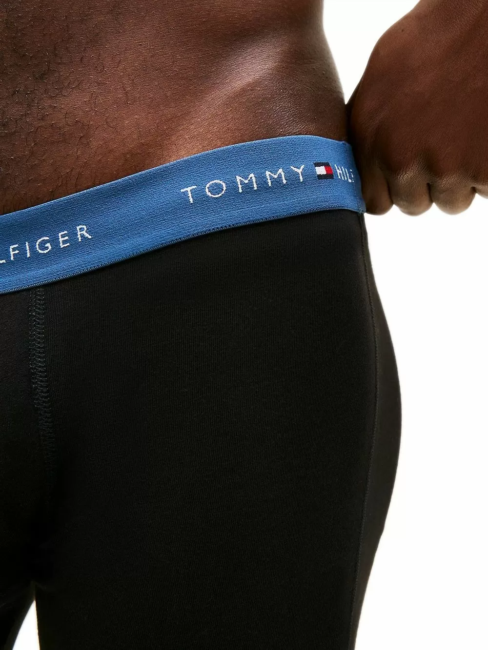 TOMMY HILFIGER Boxer Μακρύ - Ελαστικό Βαμβάκι - Πακέτο με 3