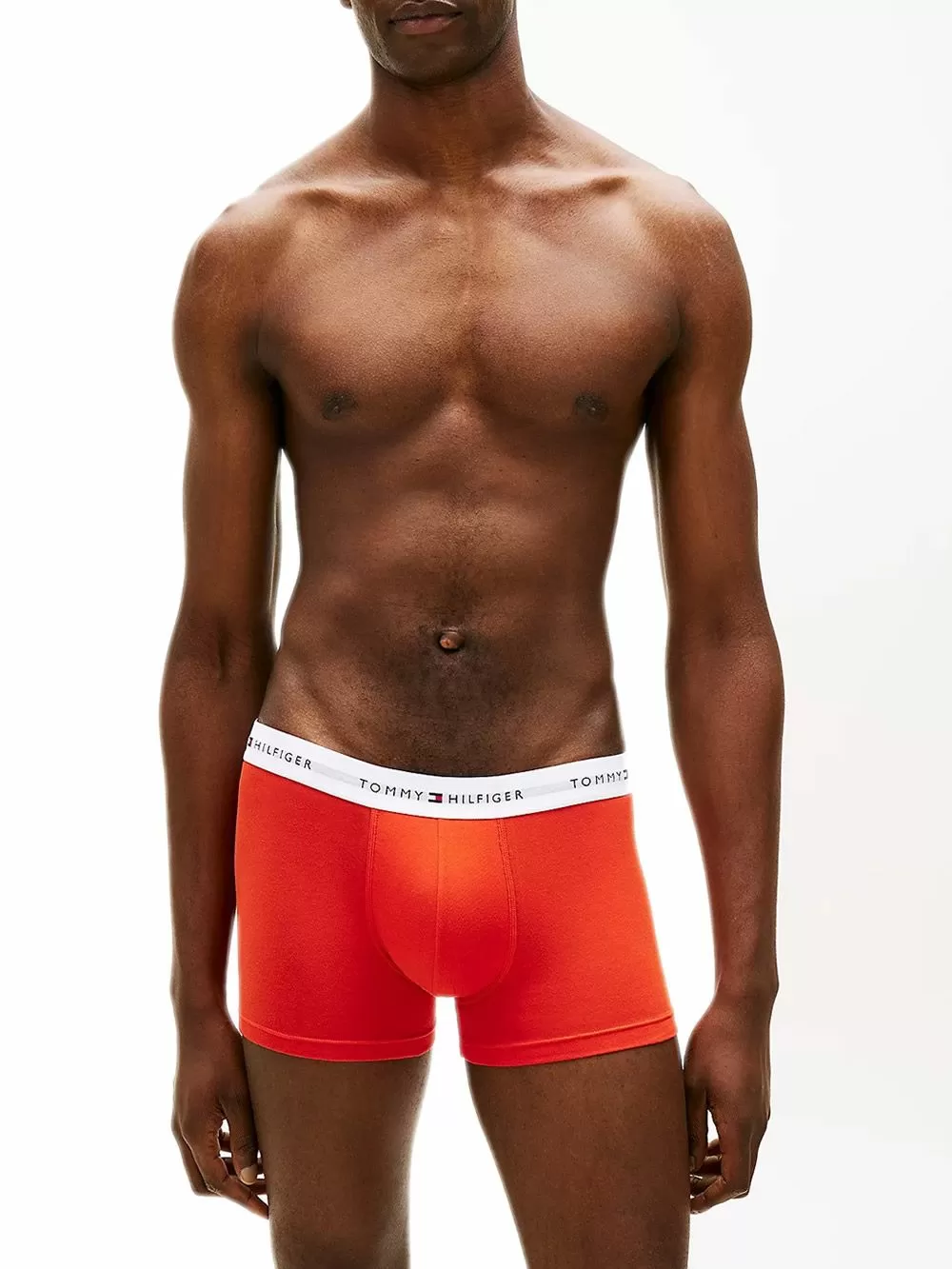 TOMMY HILFIGER Signature Repeat Logo Boxer - Ελαστικό Βαμβάκι - Πακέτο με 3