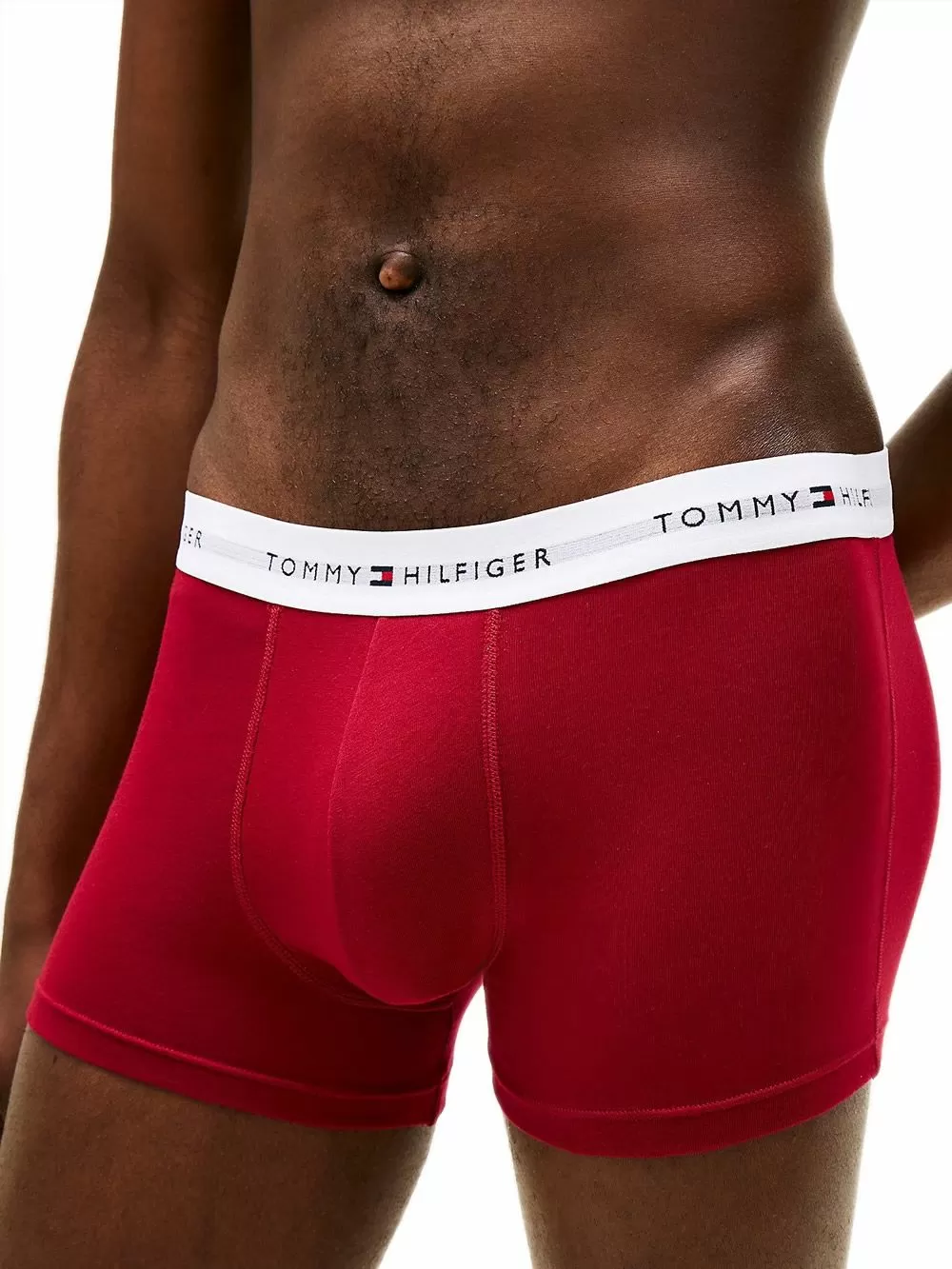 TOMMY HILFIGER Signature Repeat Logo Boxer - Ελαστικό Βαμβάκι - Πακέτο με 3