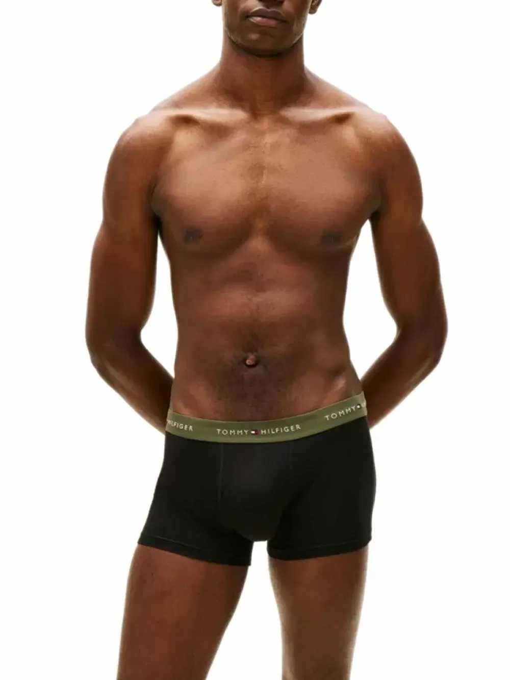 TOMMY HILFIGER Signature Repeat Logo Boxer - Ελαστικό Βαμβάκι - Πακέτο με 3