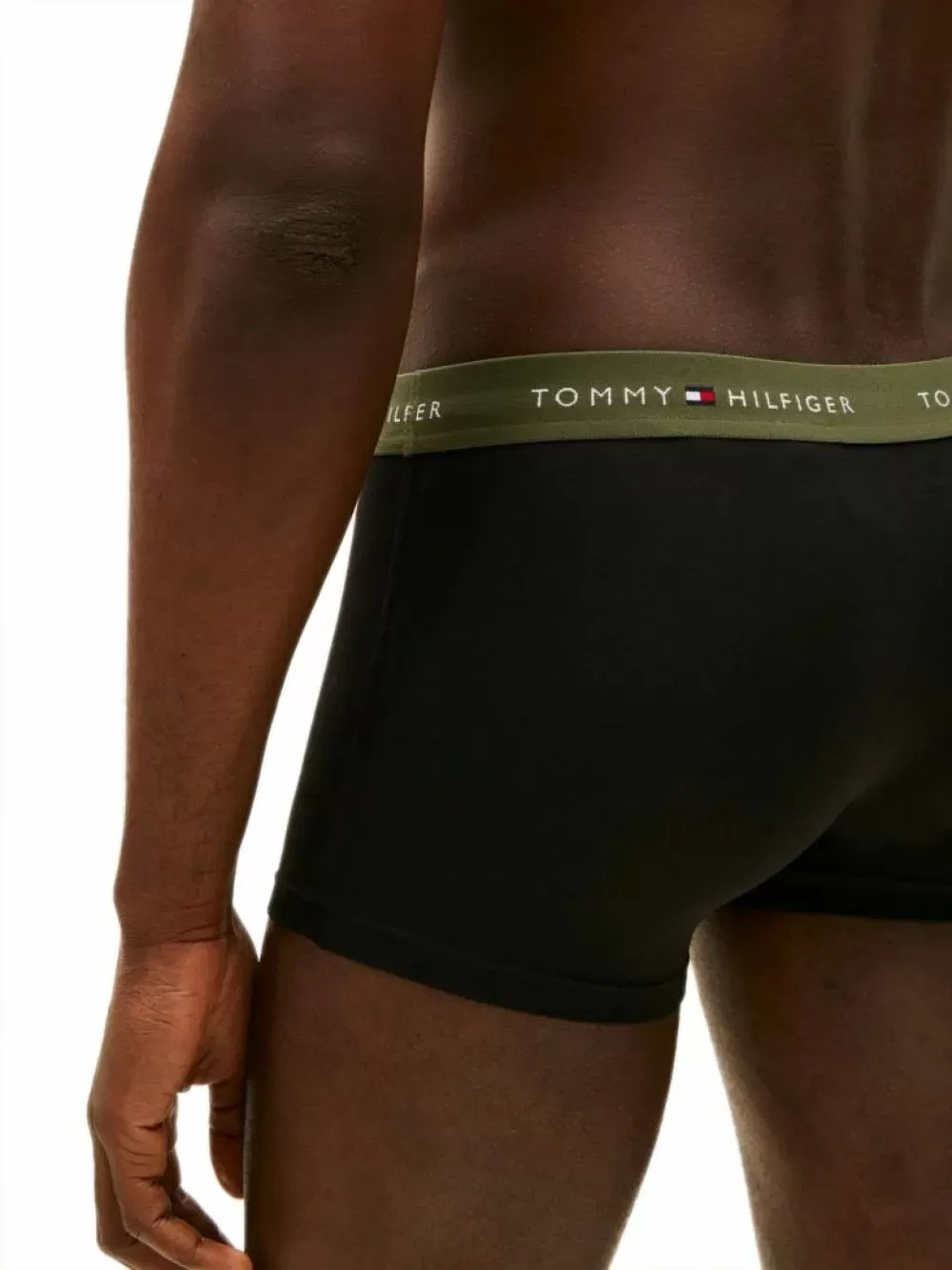 TOMMY HILFIGER Signature Repeat Logo Boxer - Ελαστικό Βαμβάκι - Πακέτο με 3