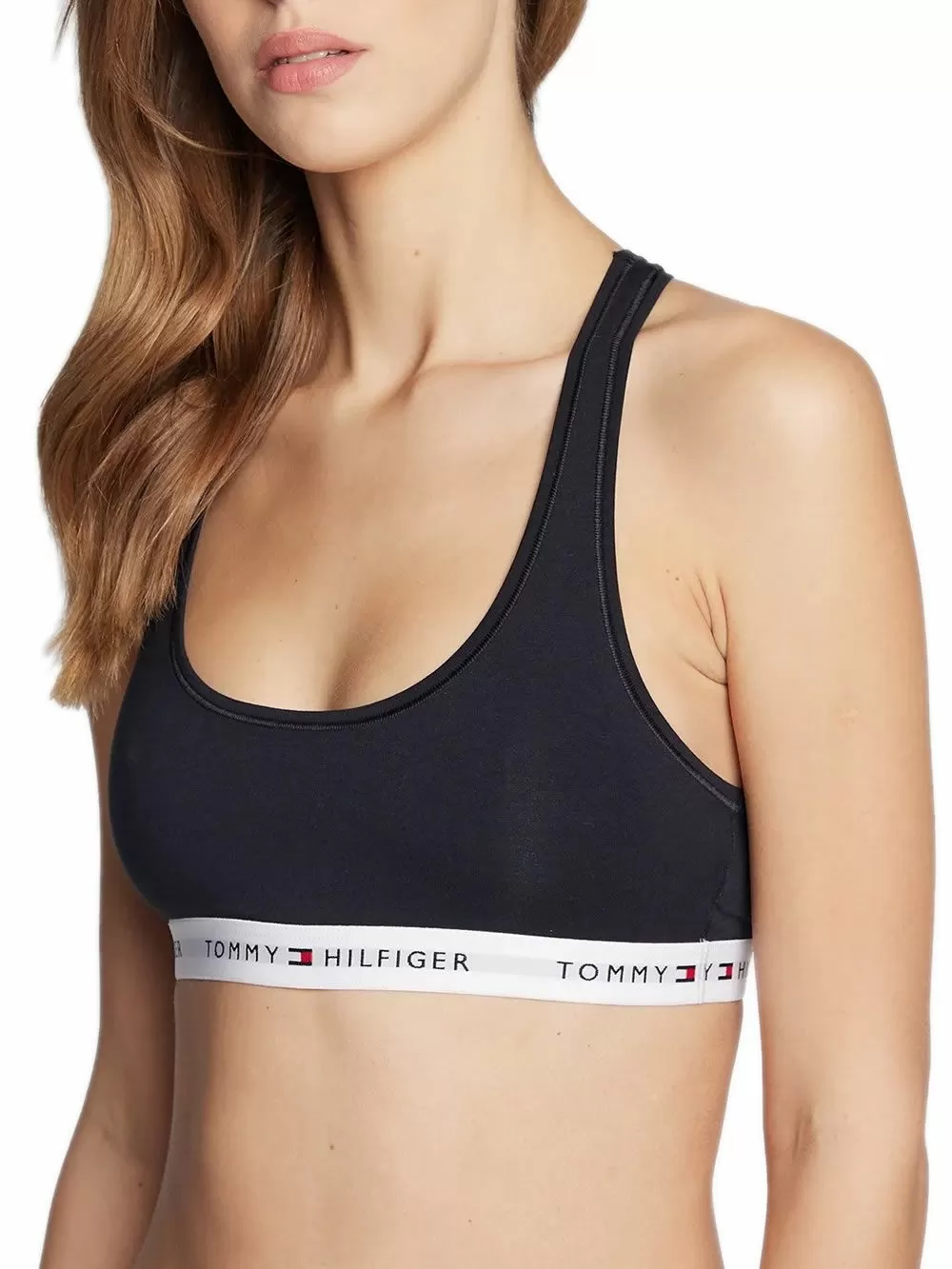 TOMMY HILFIGER Μπουστάκι Bralette - Οργανικό Βαμβάκι & Modal - Αθλητική Πλάτη
