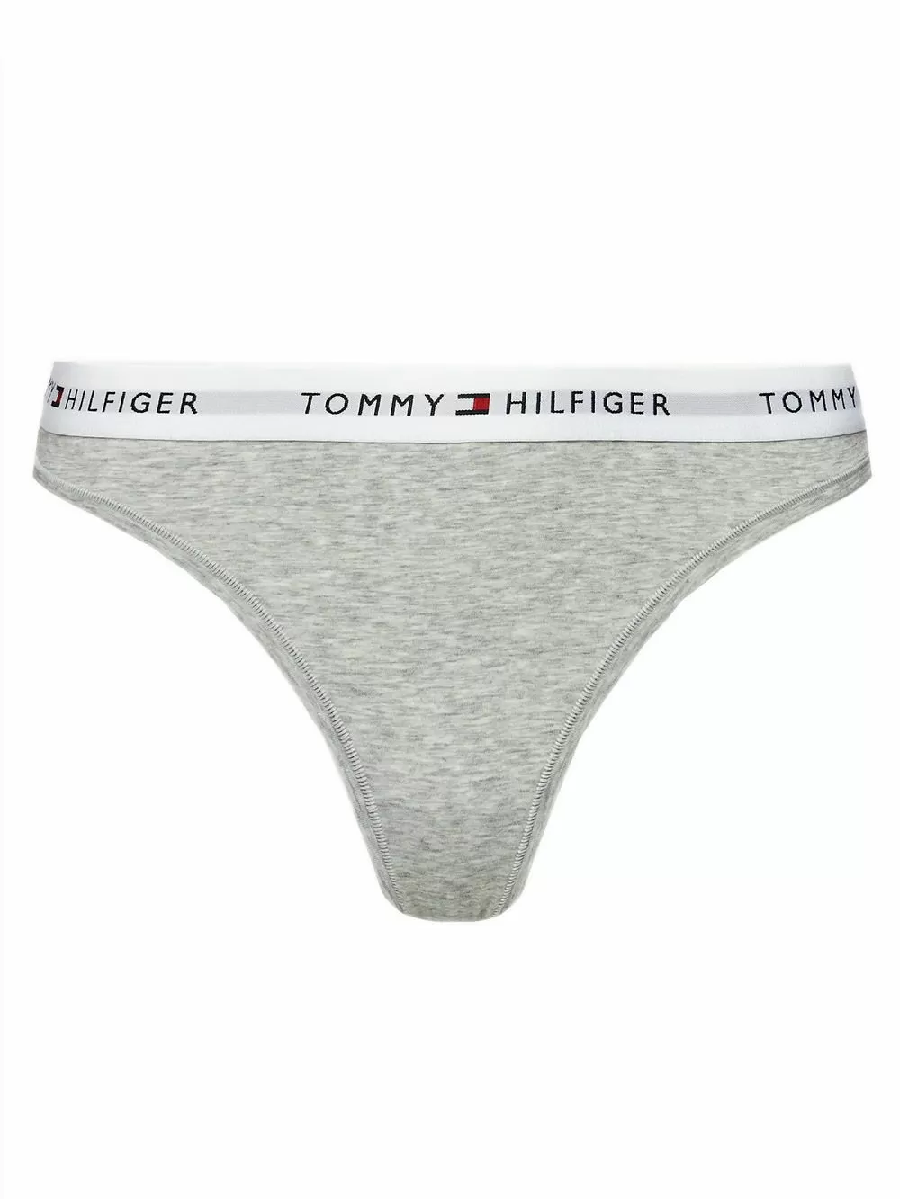 TOMMY HILFIGER Γυναικείο String Icon Logo Γκρι - Οργανικό Βαμβάκι & Modal