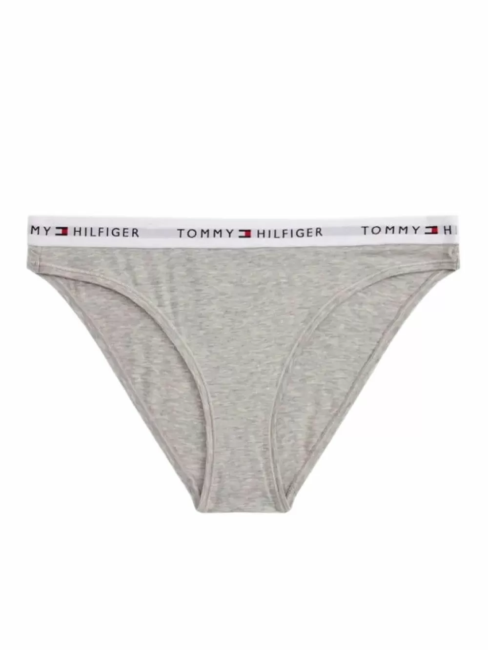 TOMMY HILFIGER Γυναικείο Slip Κανονικό Icon Logo Γκρι - Οργανικό Βαμβάκι & Modal