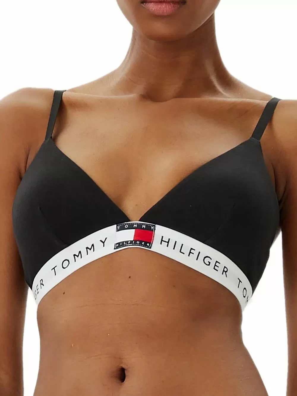 TOMMY HILFIGER Σουτιέν Bralette Τρίγωνο Heritage - Ήπια Ενίσχυση - Eco Βαμβάκι