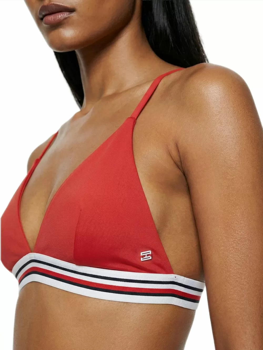 Μαγιό TOMMY HILFIGER Μπικίνι Top Τρίγωνο - Αφαιρούμενη Ενίσχυση