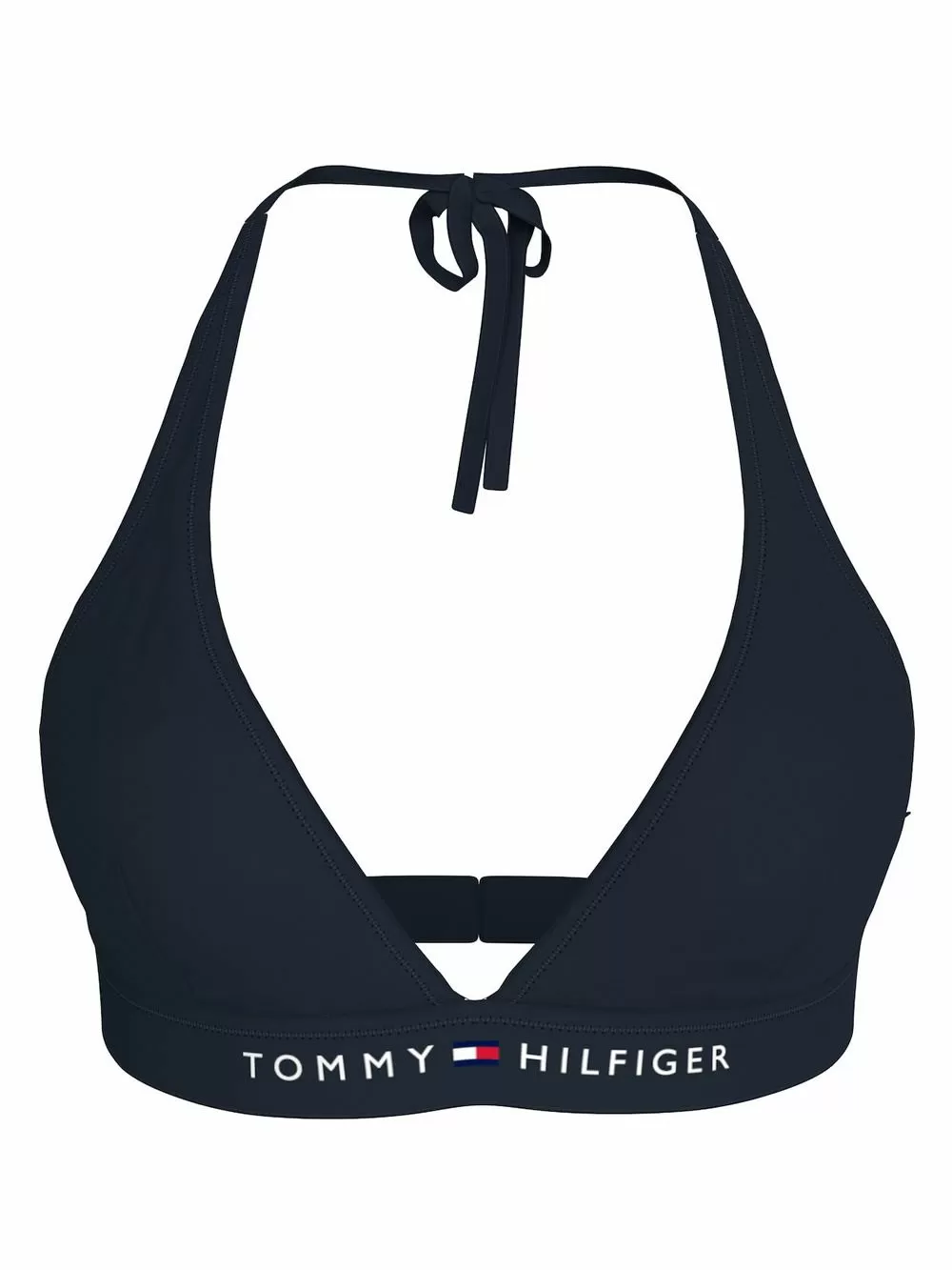 Μαγιό TOMMY HILFIGER Μπικίνι Τρίγωνο Halter - Αφαιρούμενη Ενίσχυση