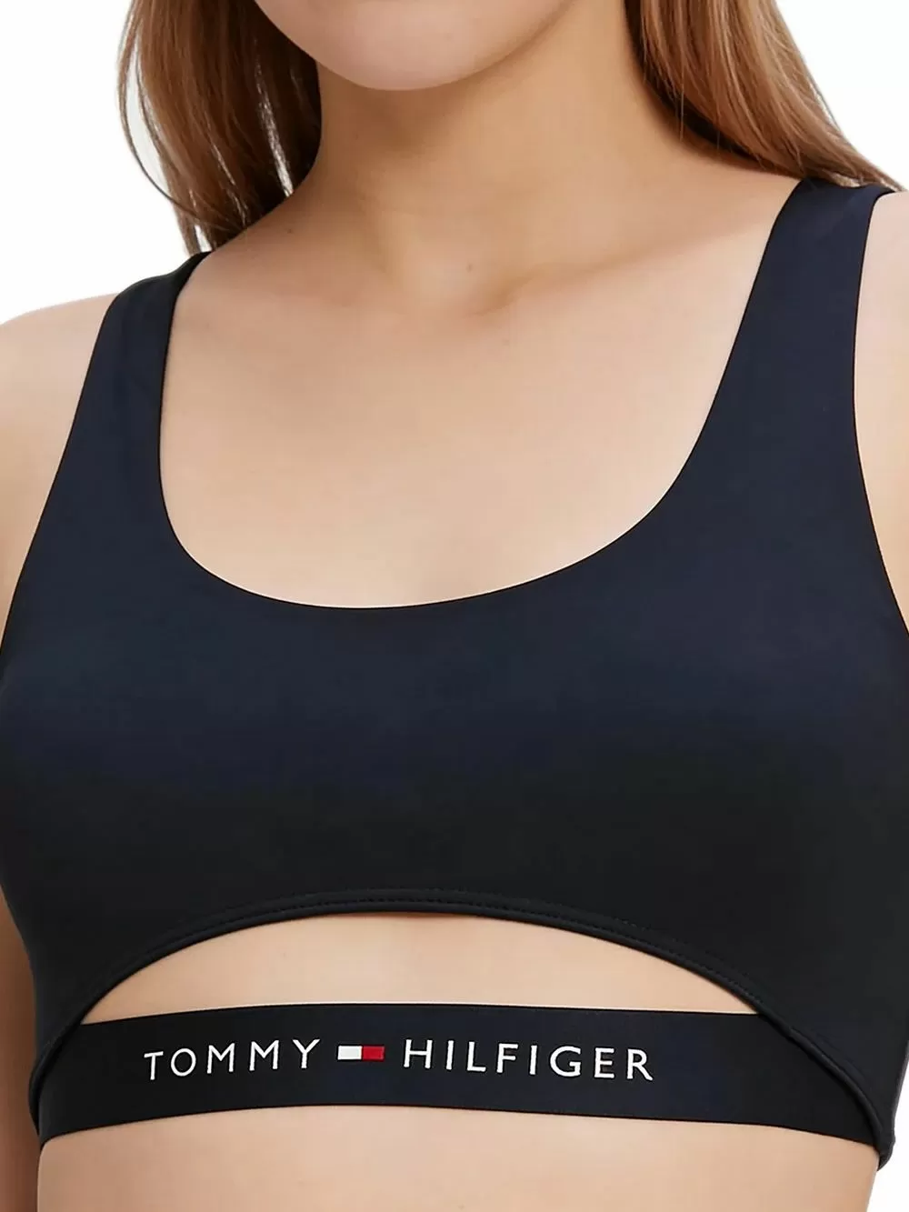 Μαγιό TOMMY HILFIGER Μπικίνι Top Bralette - Αφαιρούμενη Ενίσχυση - Original Logo