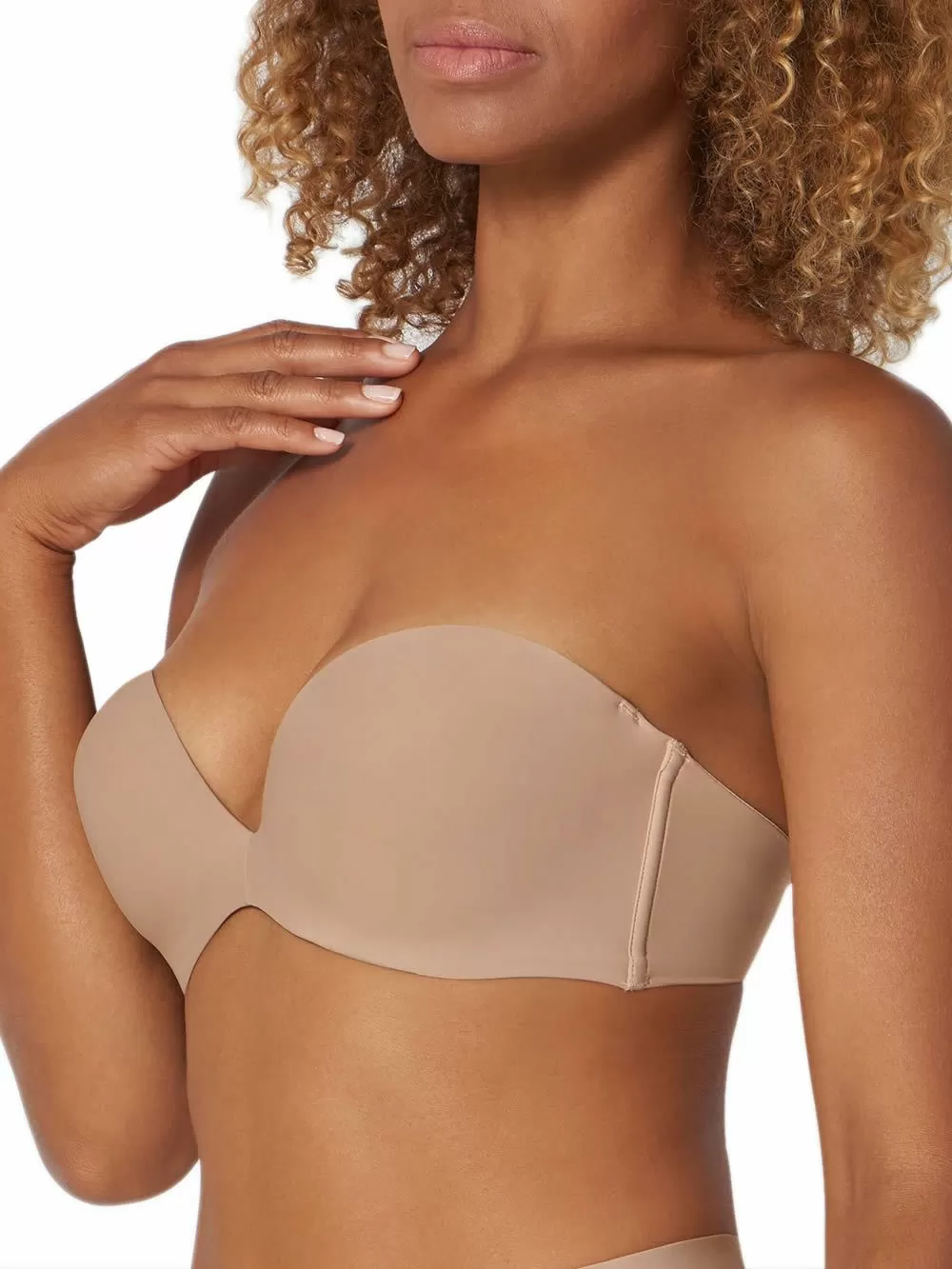TRIUMPH Αόρατο Strapless Push Up Stepy Soft 01 WDP - Διπλή Ενίσχυση & Μπανέλα 