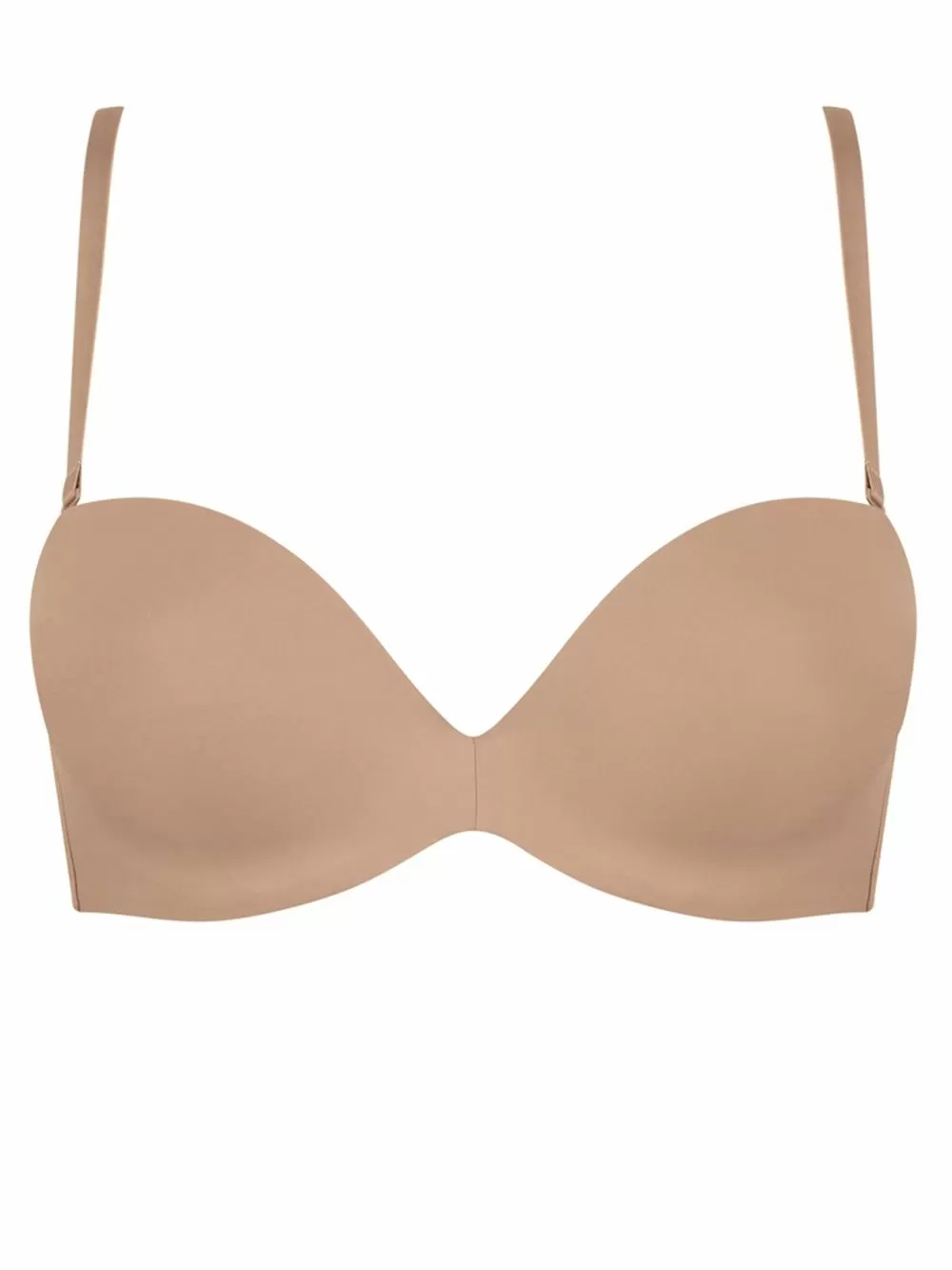 TRIUMPH Αόρατο Strapless Push Up Stepy Soft 01 WDP - Διπλή Ενίσχυση & Μπανέλα 