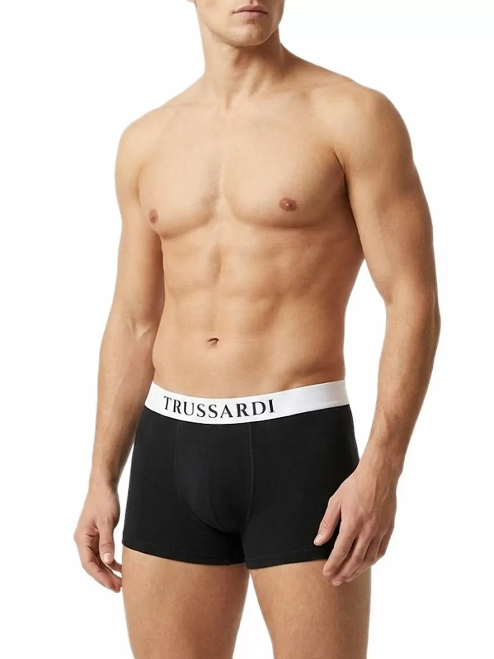TRUSSARDI Boxer - Ελαστικό Βαμβάκι - Οικονομική Συσκευασία 4 Τεμαχίων