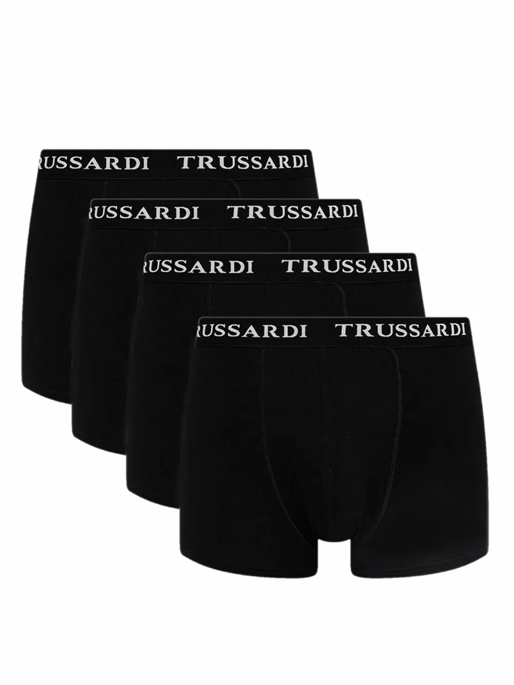 TRUSSARDI Boxer - Ελαστικό Βαμβάκι - Οικονομική Συσκευασία 4 Τεμαχίων