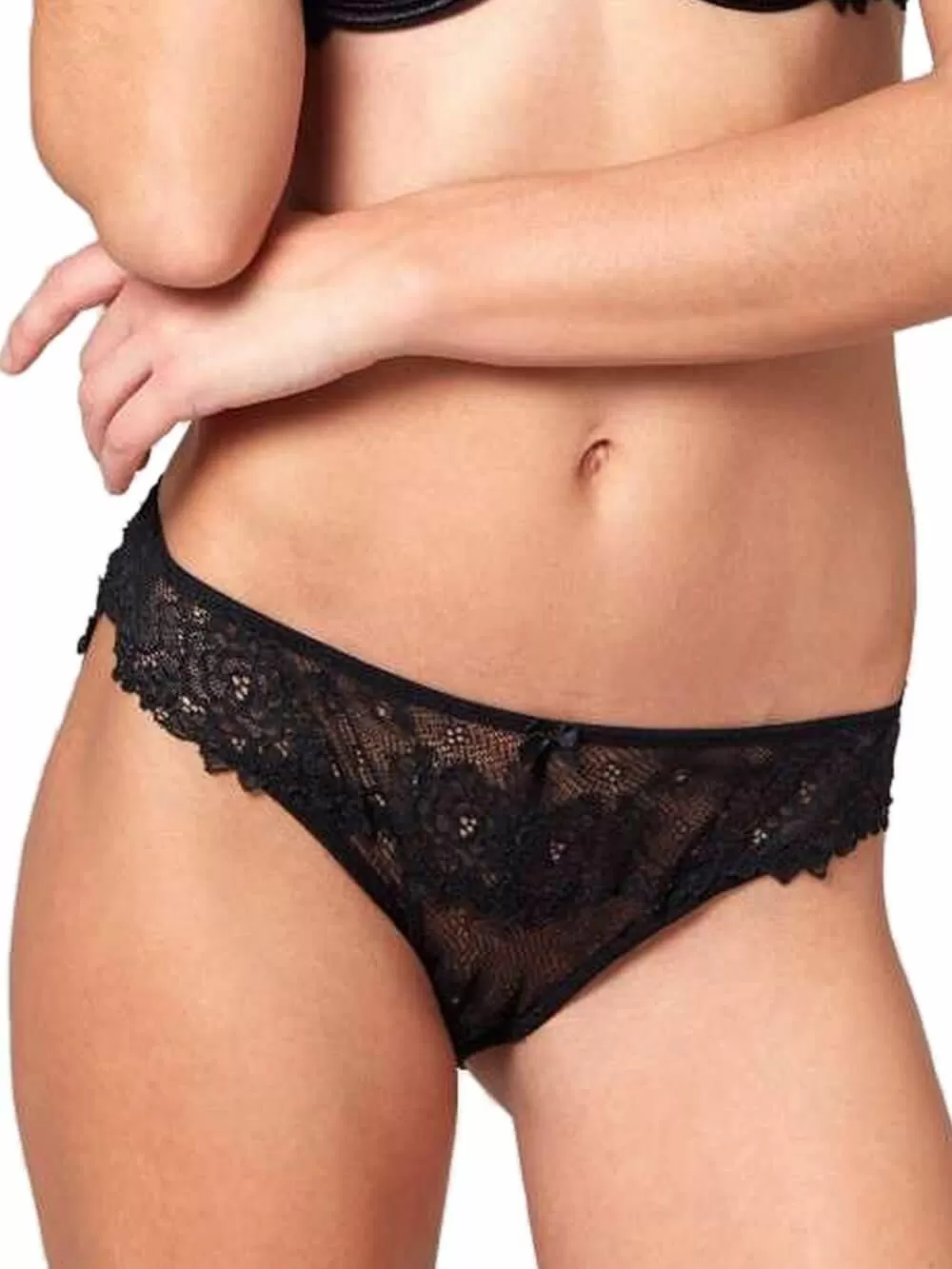 VALEGE Dahalia Culotte - Floral Δαντέλα & Άνοιγμα 