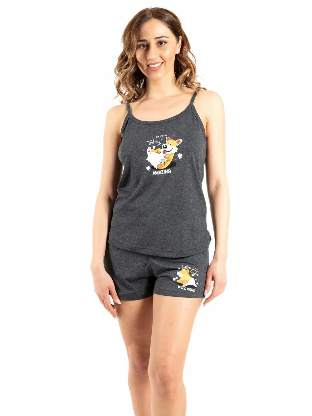 Πυτζάμα Γυναικεία VIENETTA - 100% Βαμβάκι