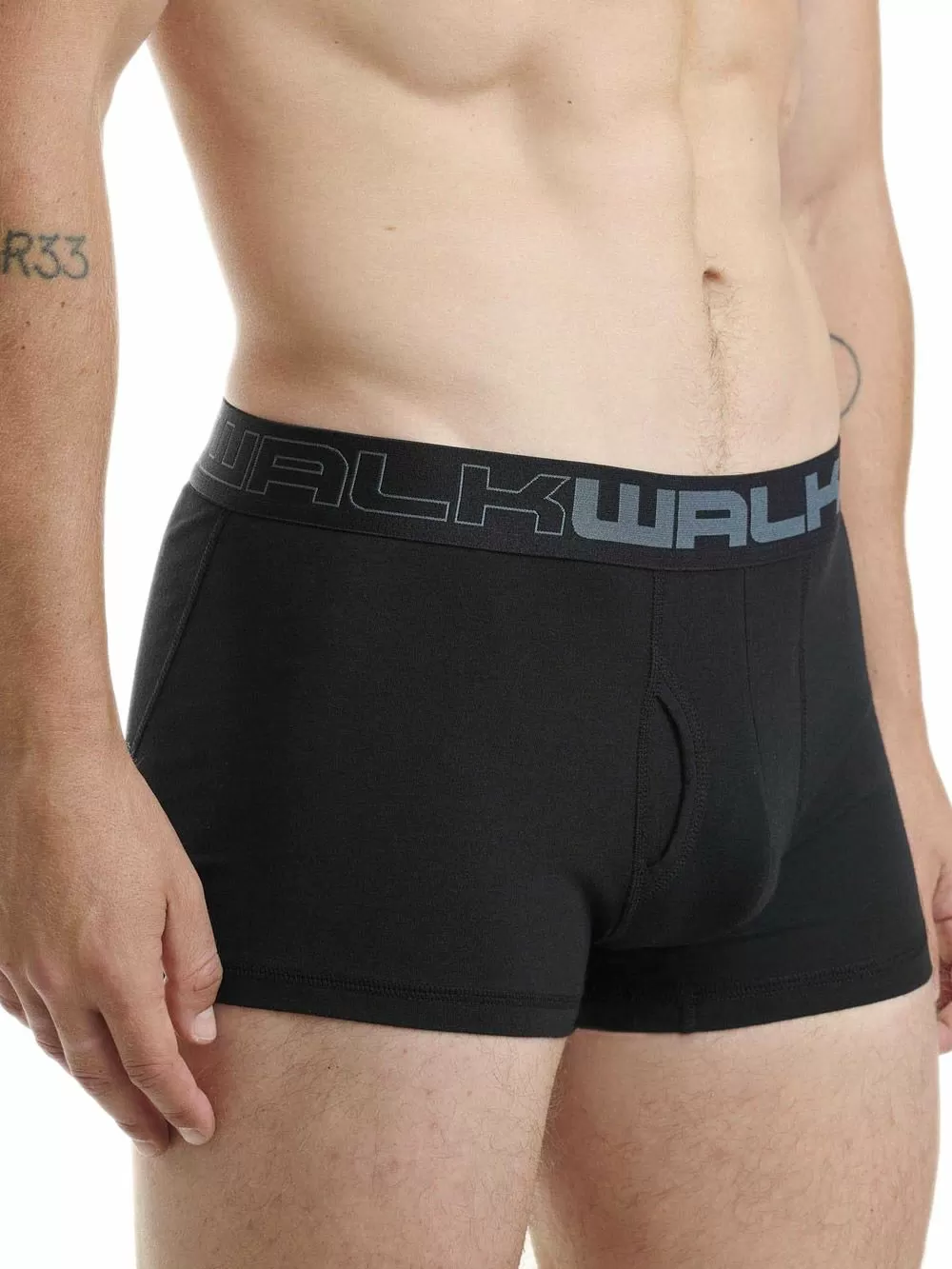 WALK Ανδρικά Μποξεράκια από Ανθεκτικό Βαμβάκι - Πακέτο με 2 