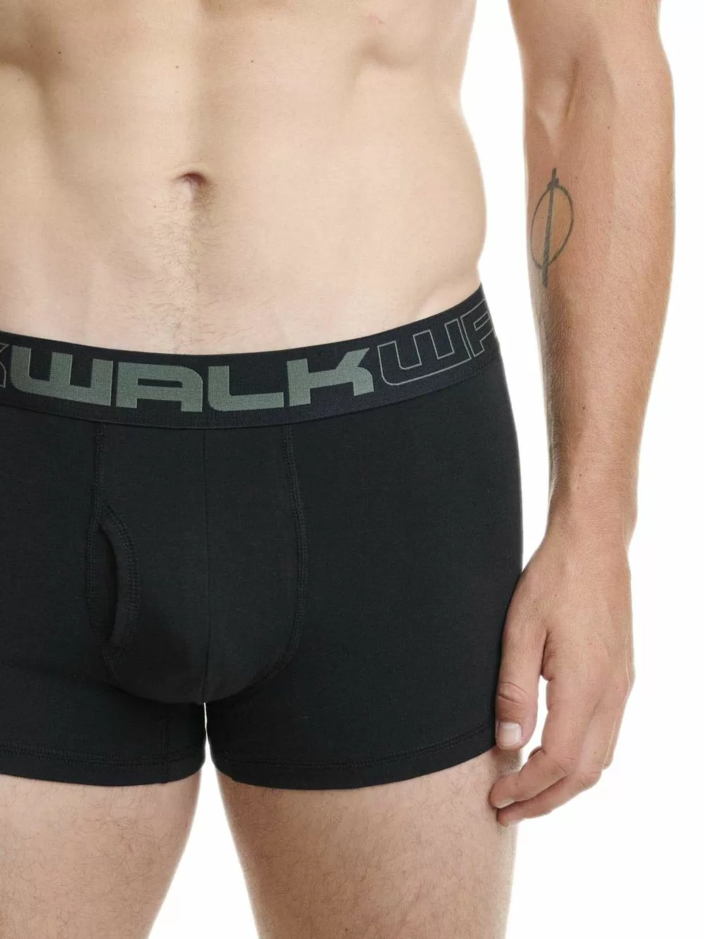 WALK Ανδρικά Μποξεράκια από Ανθεκτικό Βαμβάκι - Πακέτο με 2 