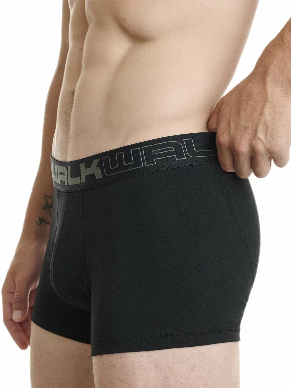 WALK Ανδρικά Μποξεράκια από Ανθεκτικό Βαμβάκι - Πακέτο με 2 