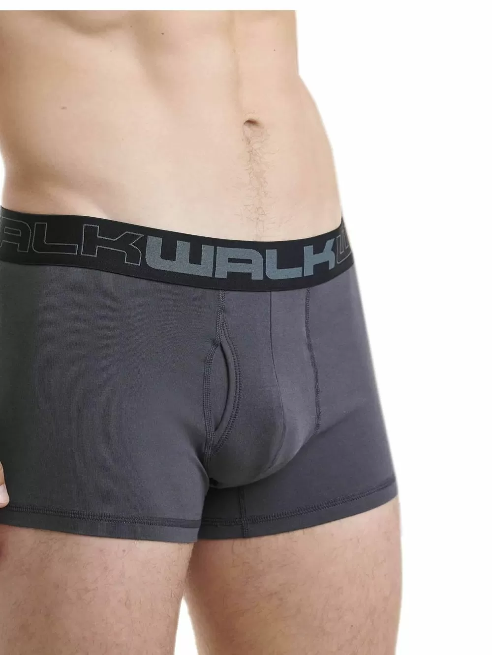WALK Ανδρικά Μποξεράκια από Ανθκετικό Βαμβάκι - Πακέτο με 2 
