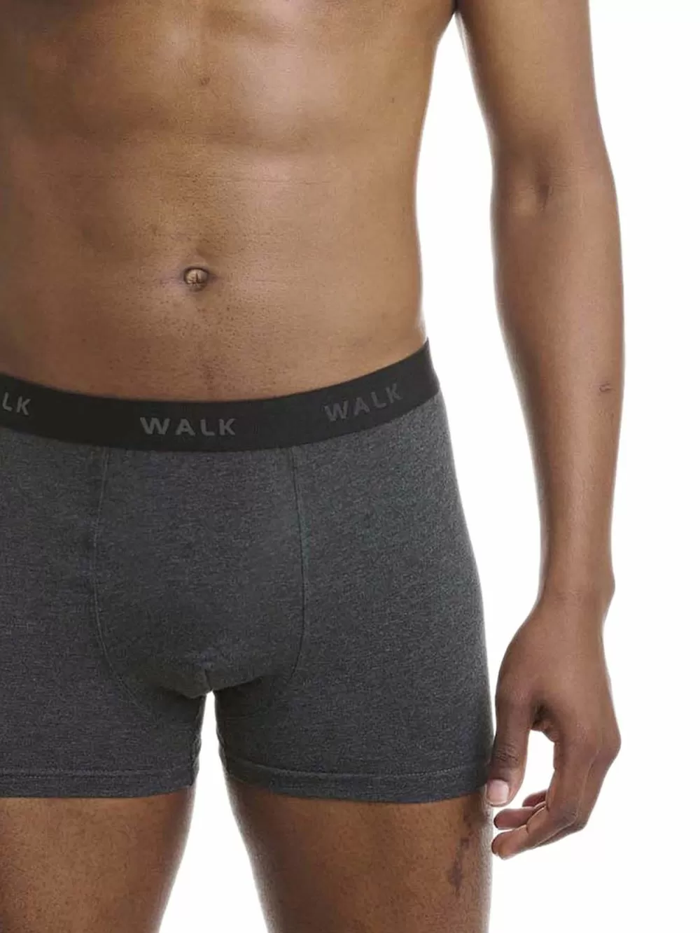 WALK Ανδρικό Μποξεράκι από Ανθεκτικό Βαμβάκι - Πακέτο με 2 
