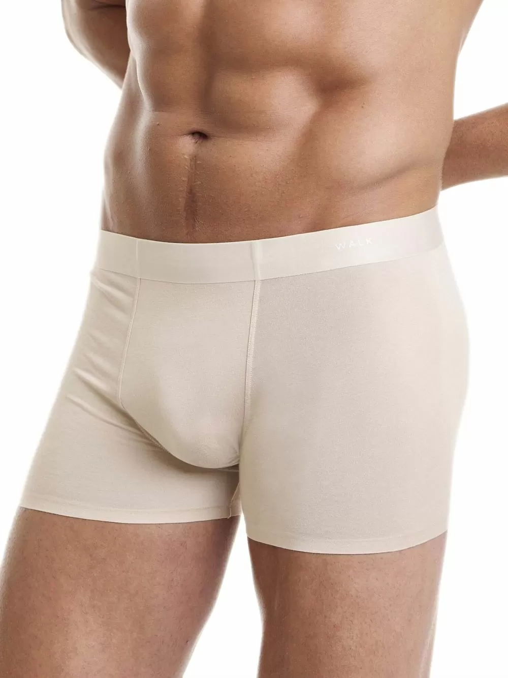 WALK Ανδρικό Μπόξερ Αόρατο Seamless - Super Απαλό Bamboo