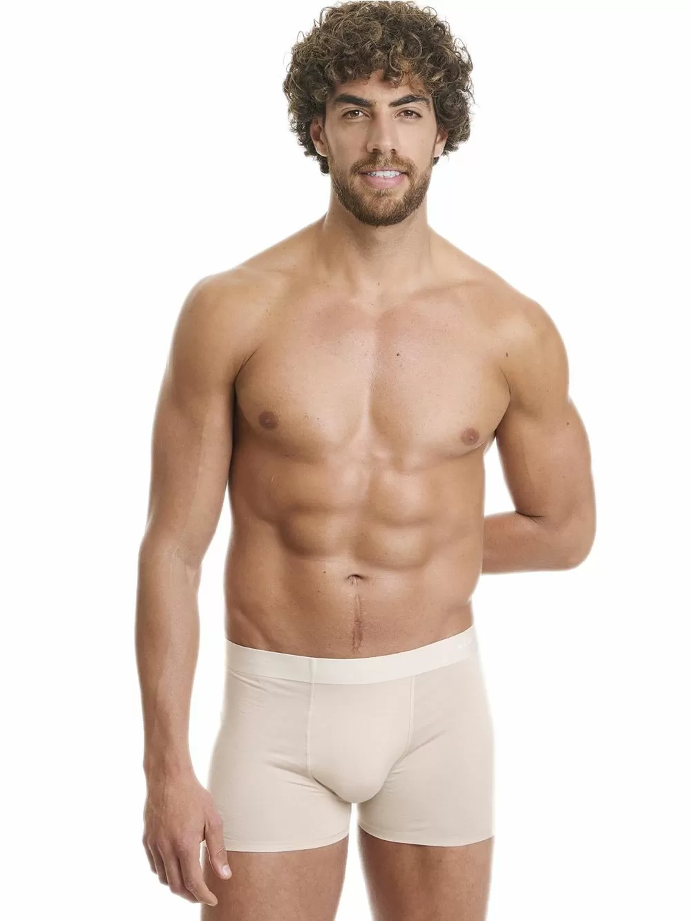 WALK Ανδρικό Μπόξερ Αόρατο Seamless - Super Απαλό Bamboo