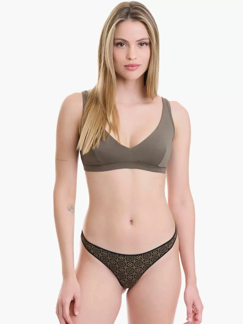 WALK Γυναικείο String 69 - Πολύ Απαλό Bamboo - Πακέτο με 2 