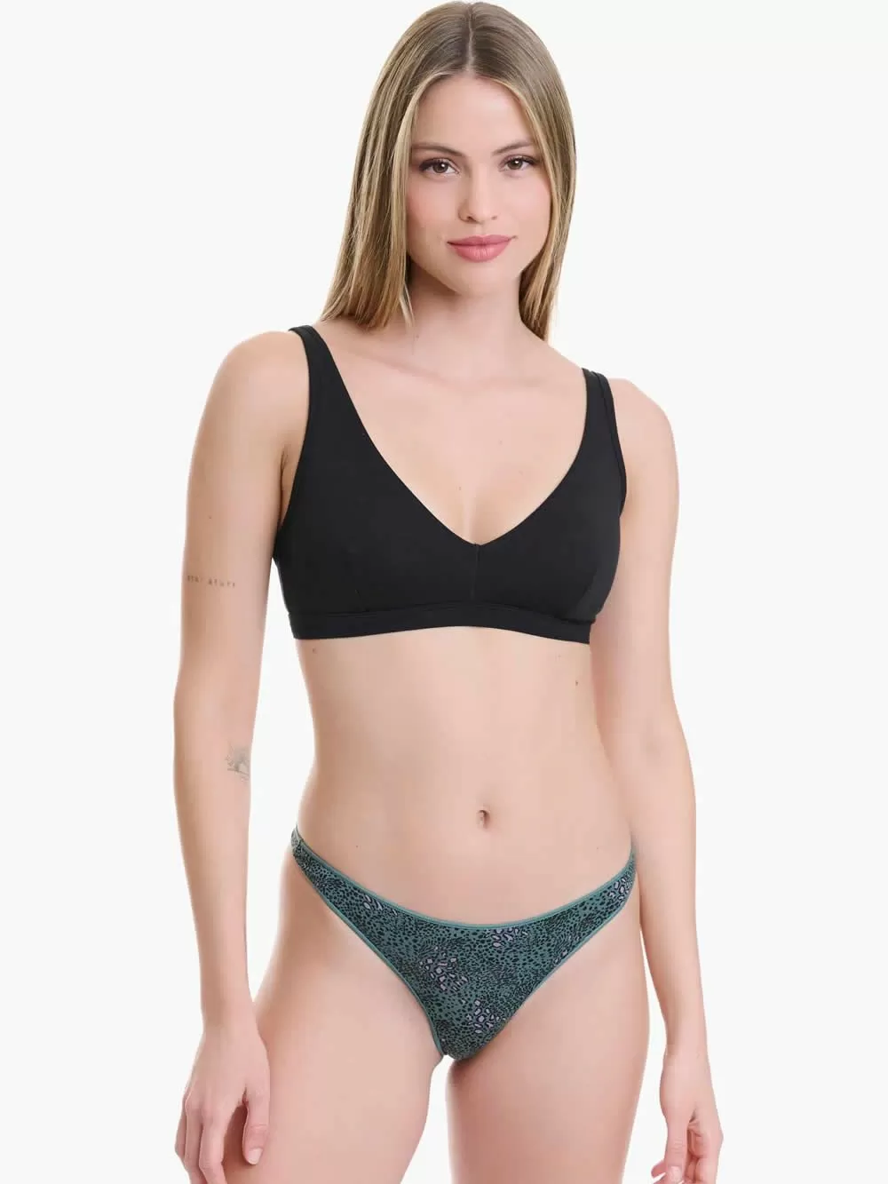 WALK Γυναικείο String 70 - Πολύ Απαλό Bamboo - Πακέτο με 2 